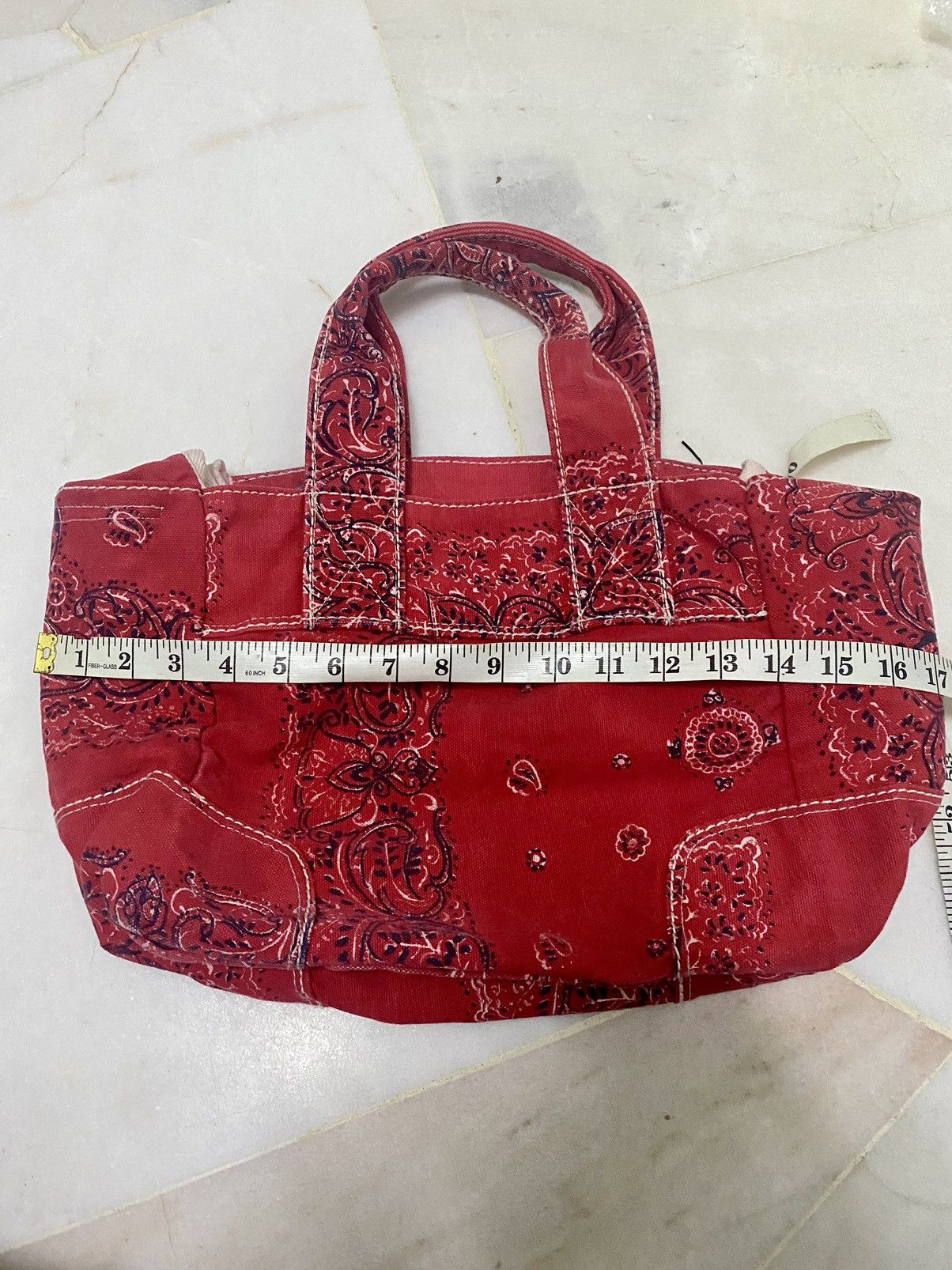 45rpm 45rpm Paisley Tote bag kiro hirata(KAPITAL) era Size ONE SIZE - 8 Thumbnail