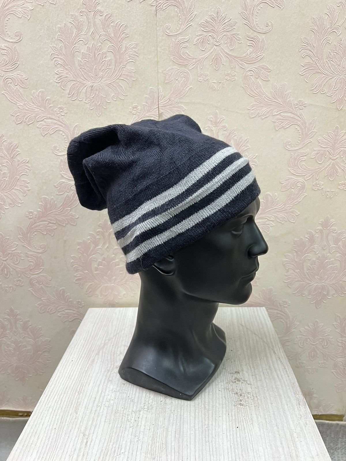 Adidas Adidas Big Logo Beanie Hats Size ONE SIZE - 4 Thumbnail