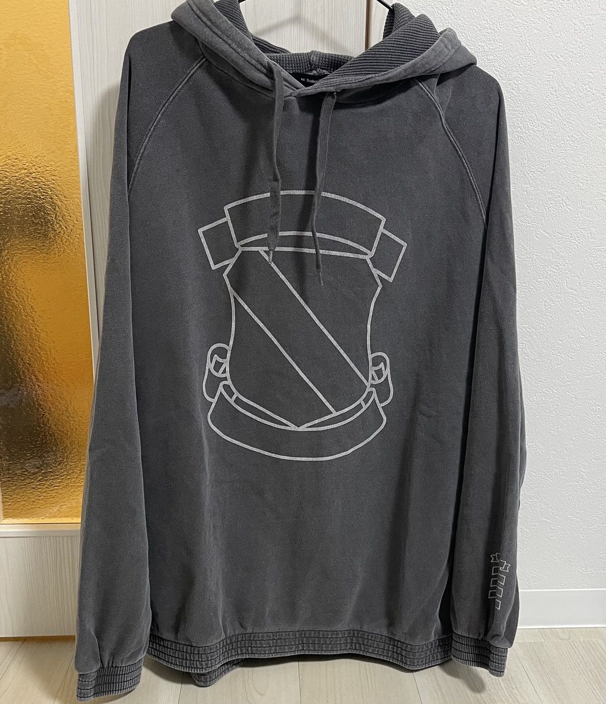 Number (N)ine Number Nine Shield Emblem Hoodie | Grailed