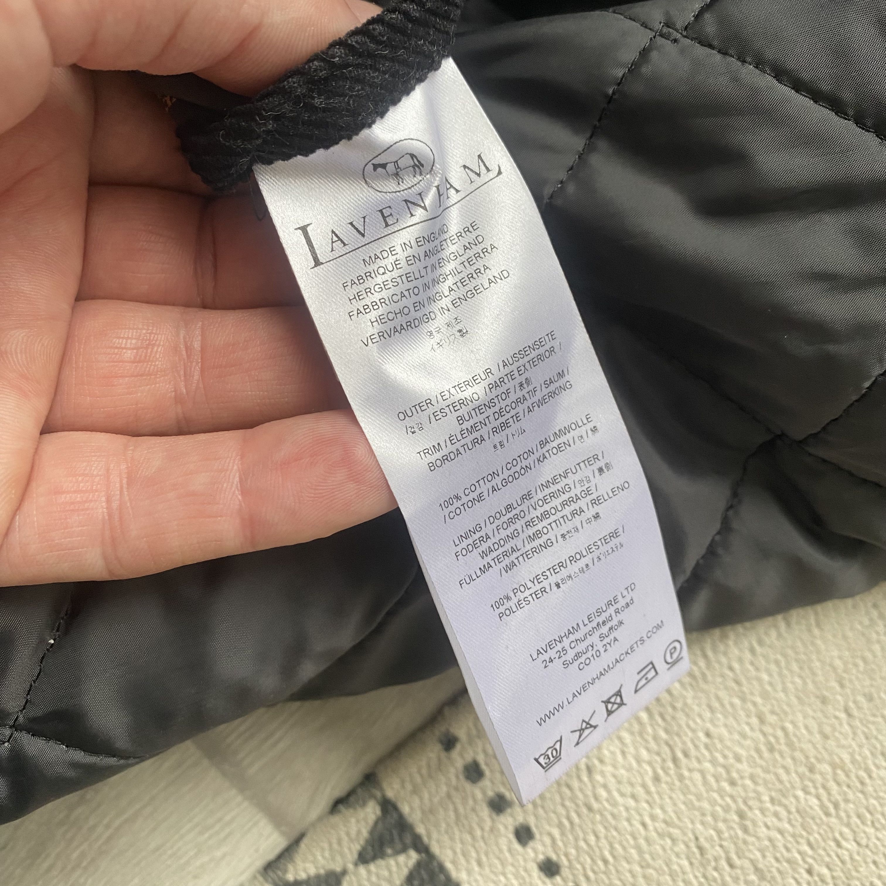 Lavenham RRP 380$ Luxury 2in1 Lavenham Quilted vest Cordura gilet Size US S / EU 44-46 / 1 - 8 Thumbnail