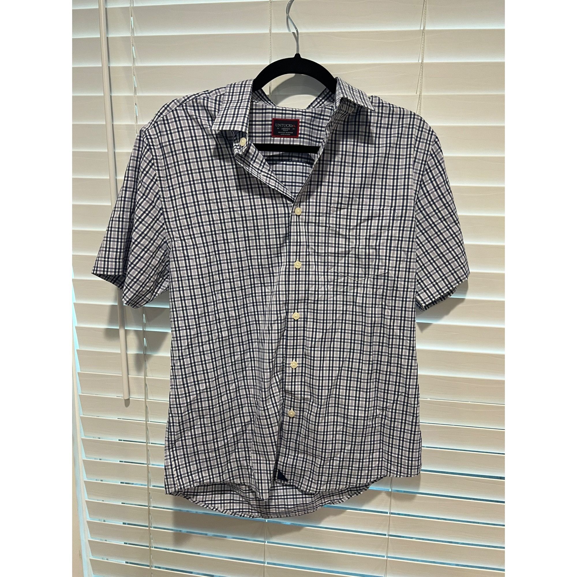 UNTUCKit Untuckit Short Sleeve Button Up Shirt - Size M Size US M / EU 48-50 / 2 - 1 Thumbnail