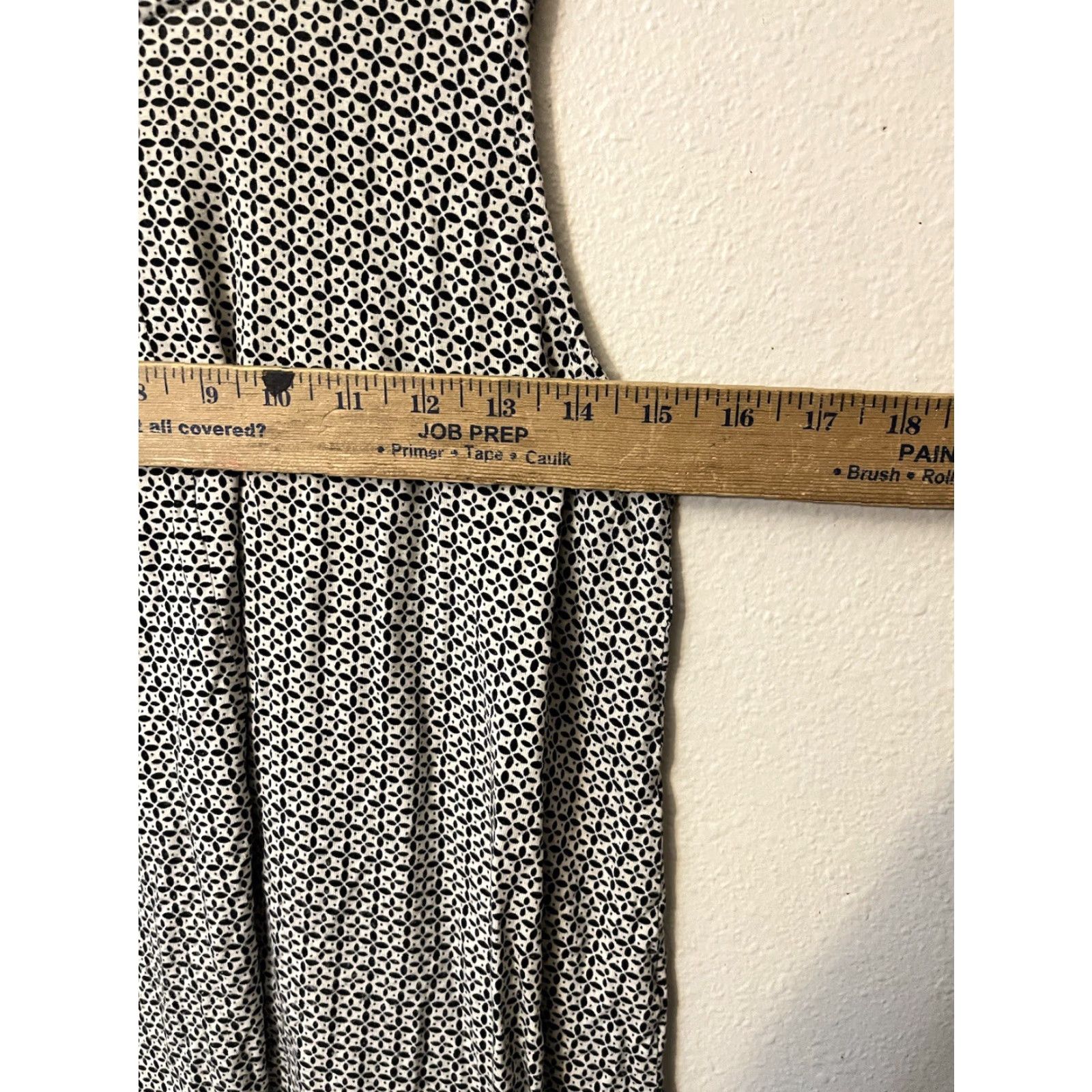 H&M H&M Womens Black/White Geometric Print Tank Top Dress Loose Fit Size Small Size S / US 4 / IT 40 - 5 Thumbnail
