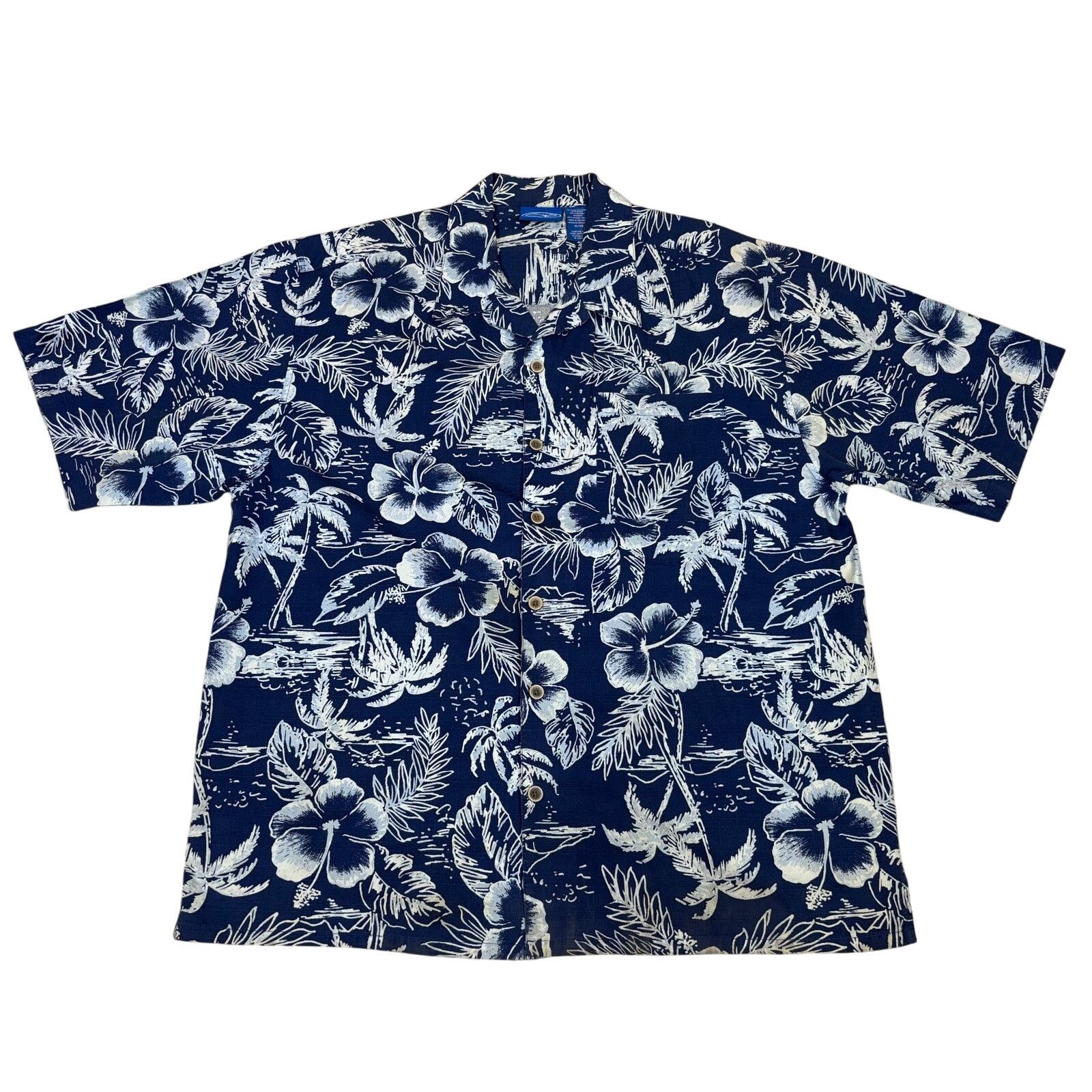Ocean Pacific Vintage OP Ocean Pacific Hawaiian Button Up Shirt Men's XL Size US XL / EU 56 / 4 - 1 Thumbnail