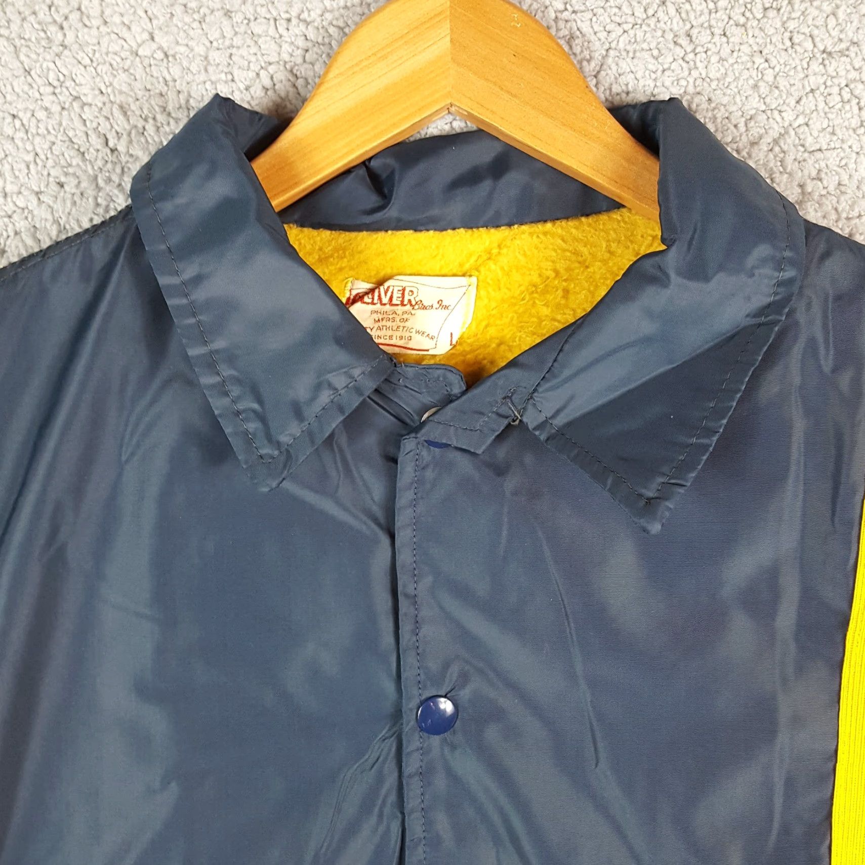 Vintage Vintage 70s Motorcycle Raceway Park Mens Size Large Biker Lined Track Jacket Size US L / EU 52-54 / 3 - 2 Thumbnail
