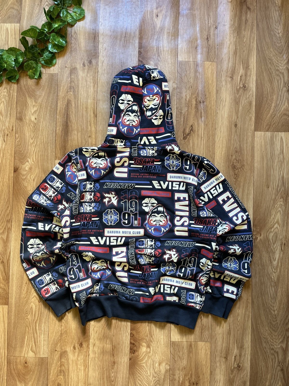 Evisu Evisu hoodie Size US L / EU 52-54 / 3 - 6 Thumbnail