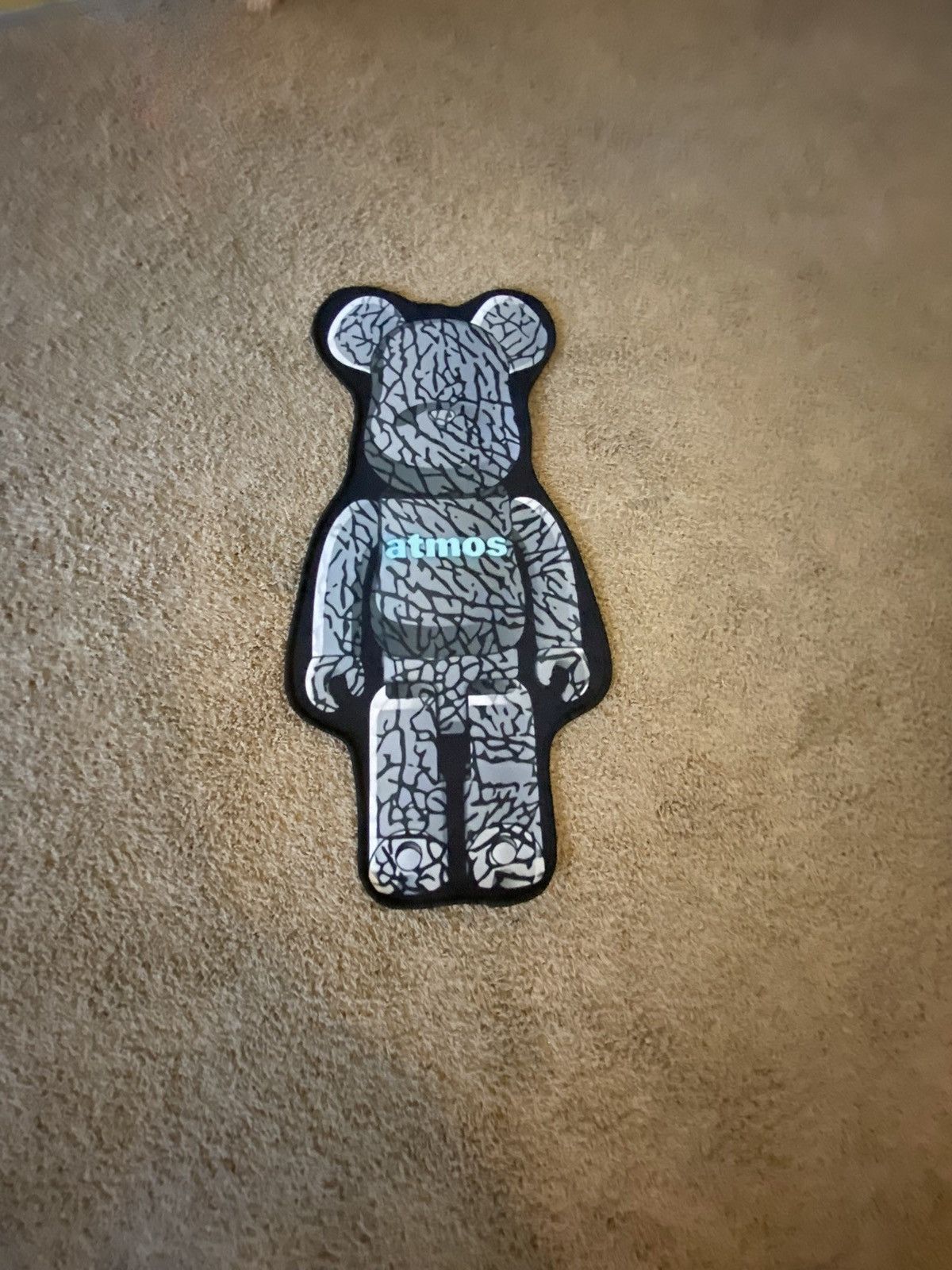 Other Atmos BE@RBRICK Elephant Print Rug – Rare Sneaker Decor Size 32 - 2 Thumbnail