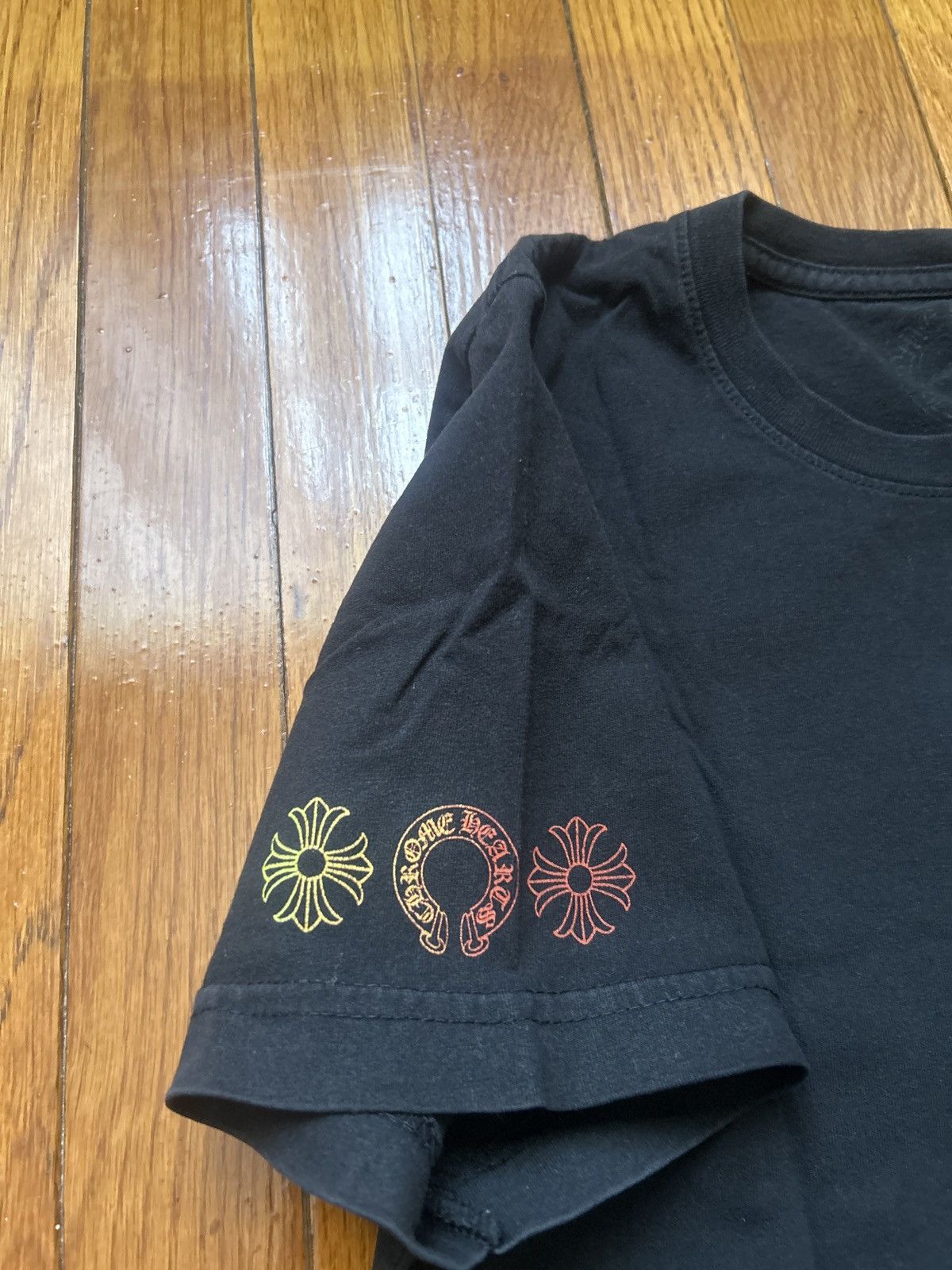 Chrome Hearts Chrome Heart Yellow Orange Gradient Tee Size S Size US S / EU 44-46 / 1 - 6 Thumbnail