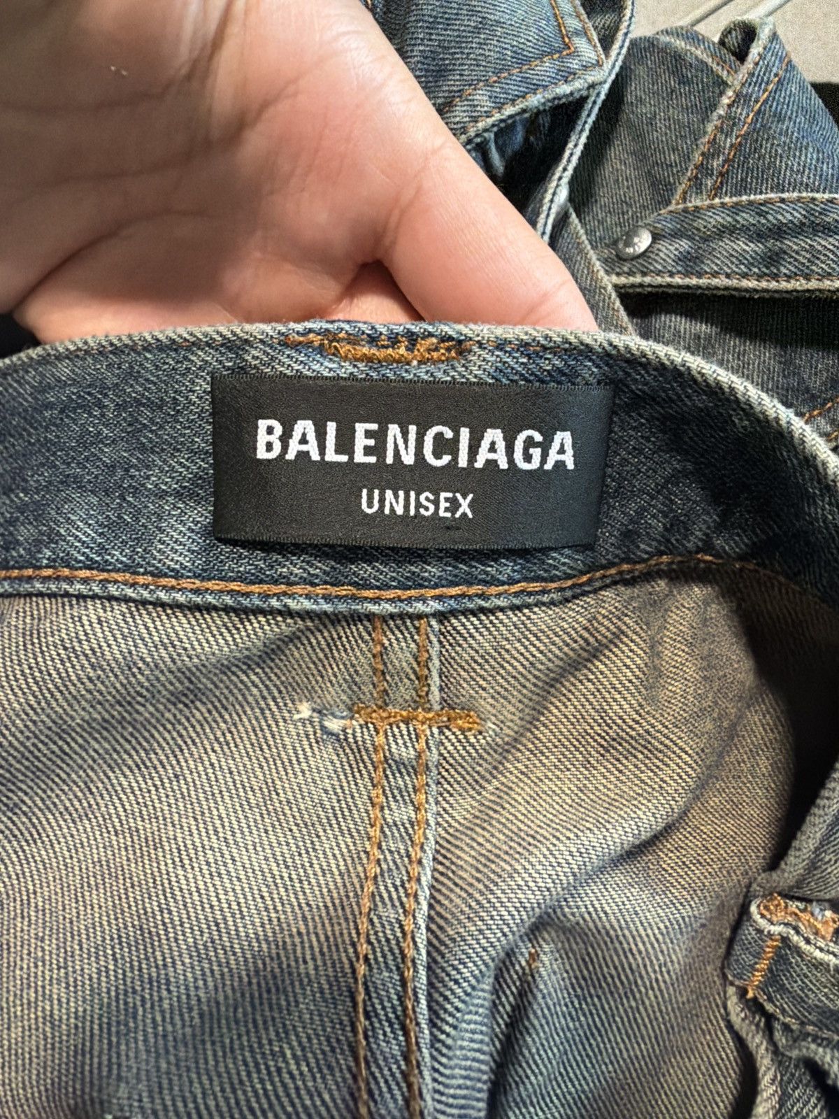 Balenciaga Balenciaga VIC Raver Jeans Size US 32 / EU 48 - 10 Thumbnail