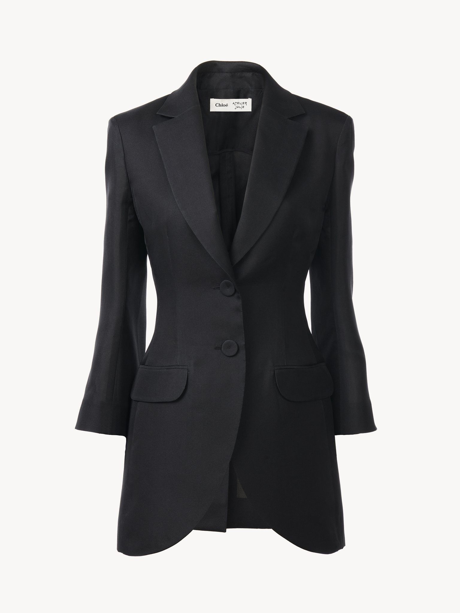 Chloe o1loc1c0325 CHC24 Coat in Black Size S / US 4 / IT 40 - 2 Thumbnail