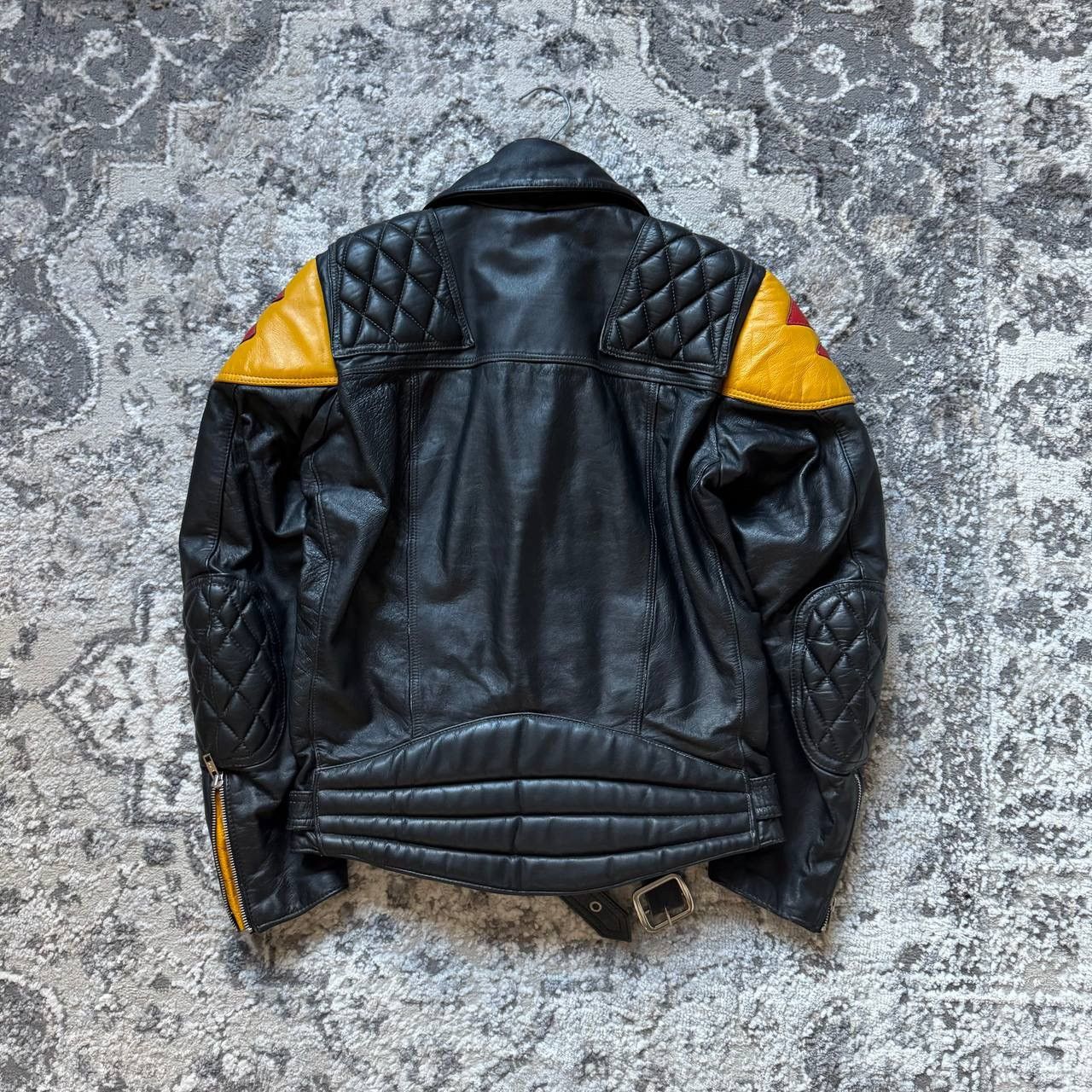 Vintage Vintage Rare Suzuki Leather Racing Retro Heavy Jacket Size US S / EU 44-46 / 1 - 6 Thumbnail