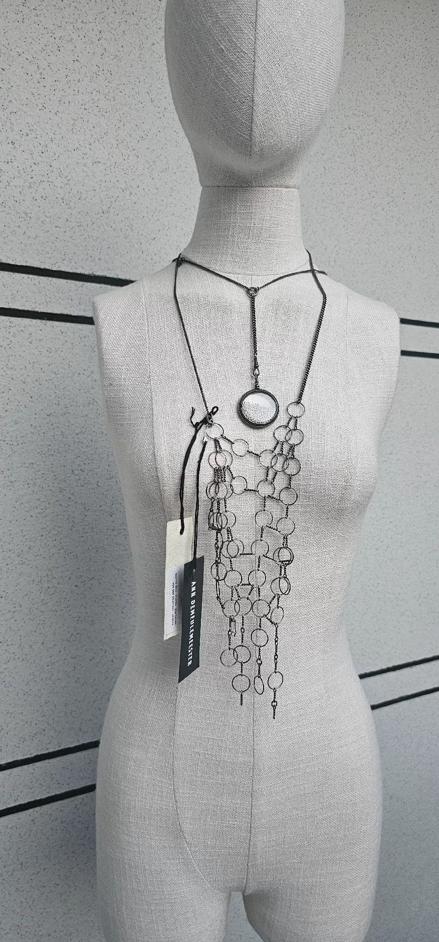 Ann Demeulemeester Ann Demeulemeester Runway Sterling Silver Necklace Size ONE SIZE - 1 Thumbnail