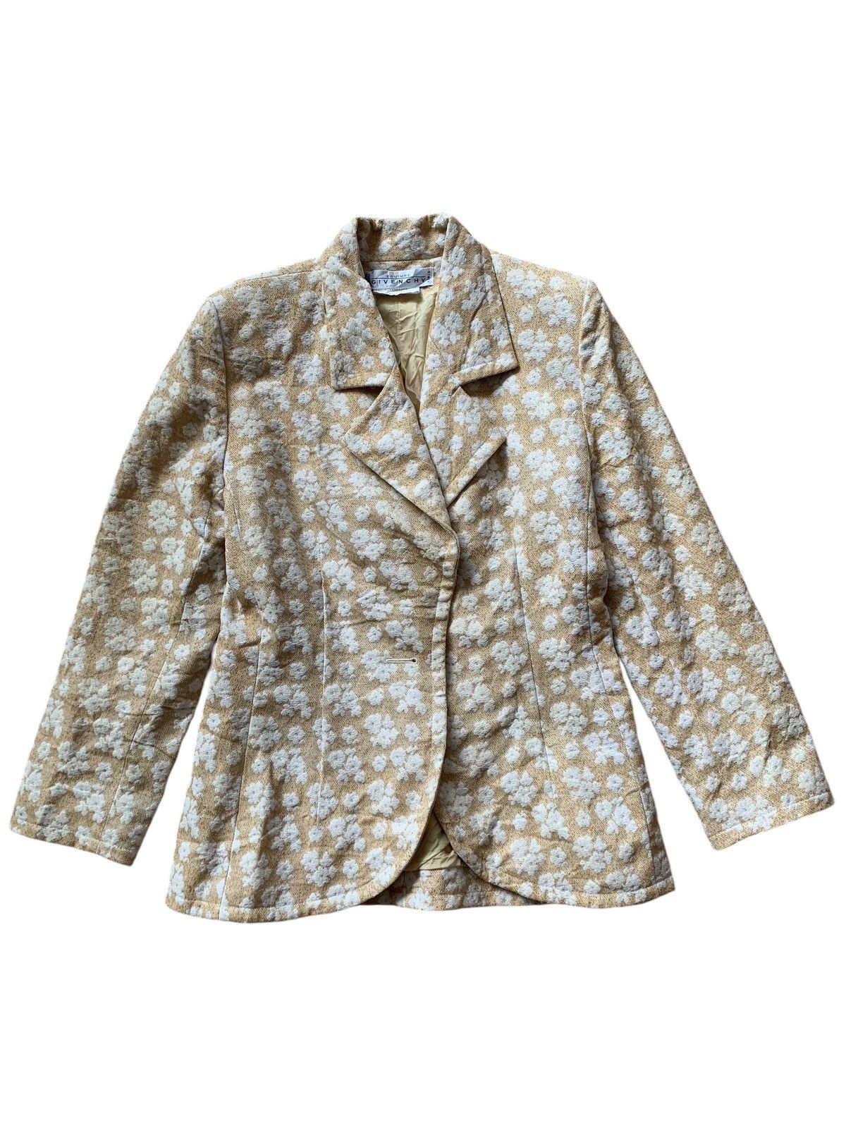 Designer × Givenchy 🔥VTG GIVENCHY FLORAL SUIT JACKETS Size M / US 6-8 / IT 42-44 - 1 Thumbnail