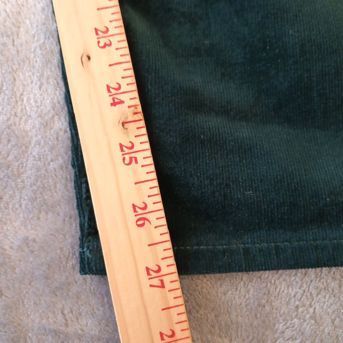 J.Crew J.Crew Pants Womens Size 31 Green Corduroy High Rise 32x27 Chino Straight Pockets Size 24" / US 00 / IT 34 - 5 Thumbnail