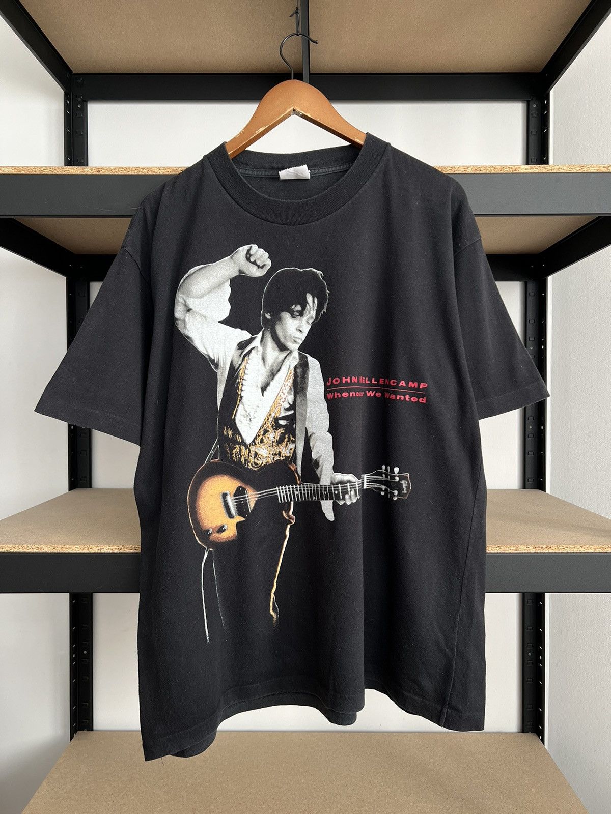 Band Tees Vintage 1992 John Mellencamp Whenever We Wanted T-shirt Size US XL / EU 56 / 4 - 3 Thumbnail