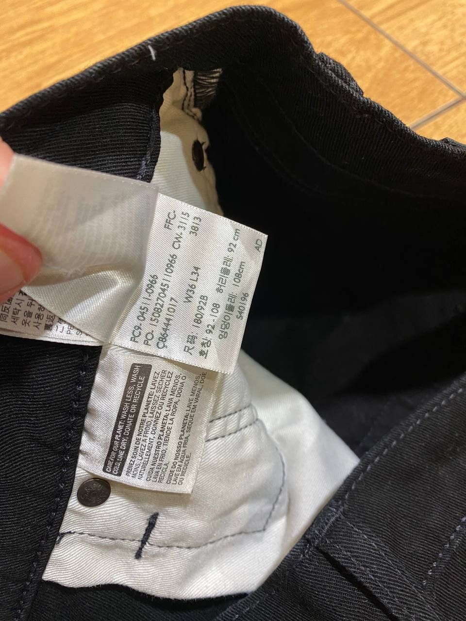 Levi's vintage Levi's black 511 jeans pants Y2K W36 streetwear Size US 36 / EU 52 - 2 Thumbnail
