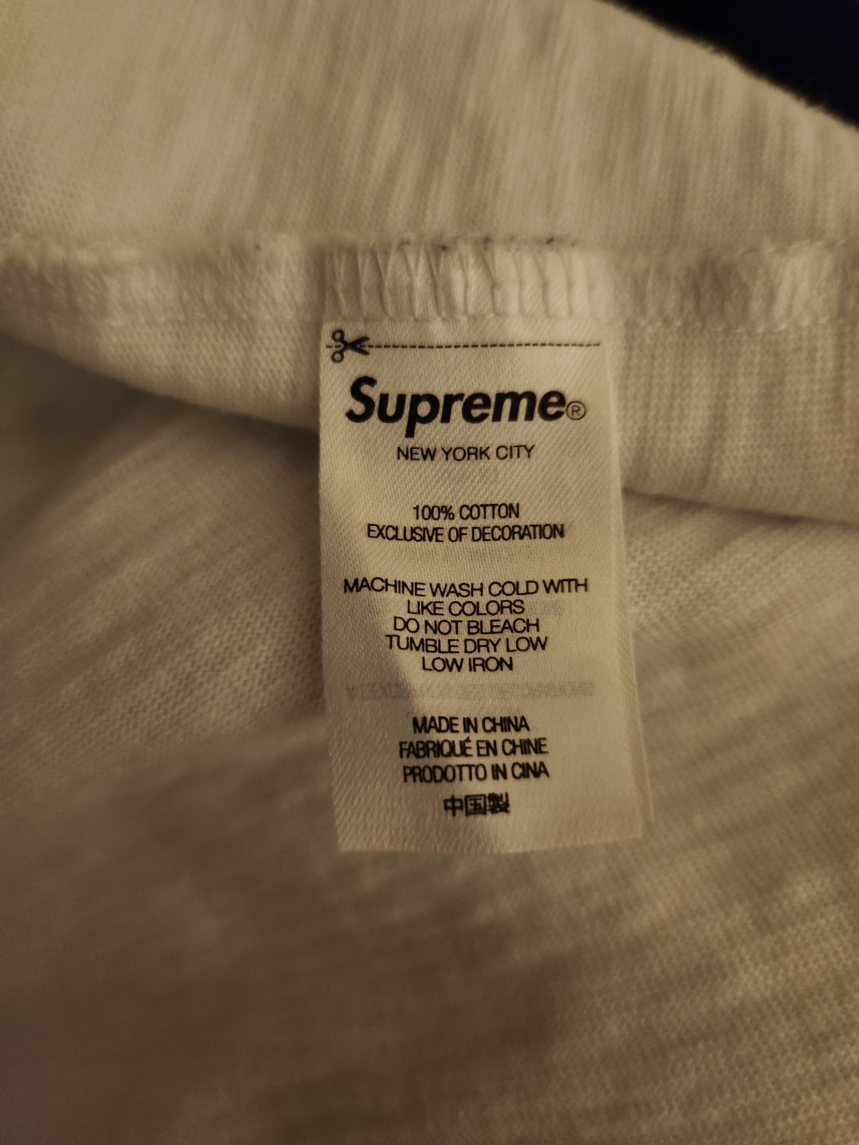 Supreme Supreme Sketch Embroidered S/S Top Medium Size US M / EU 48-50 / 2 - 6 Thumbnail