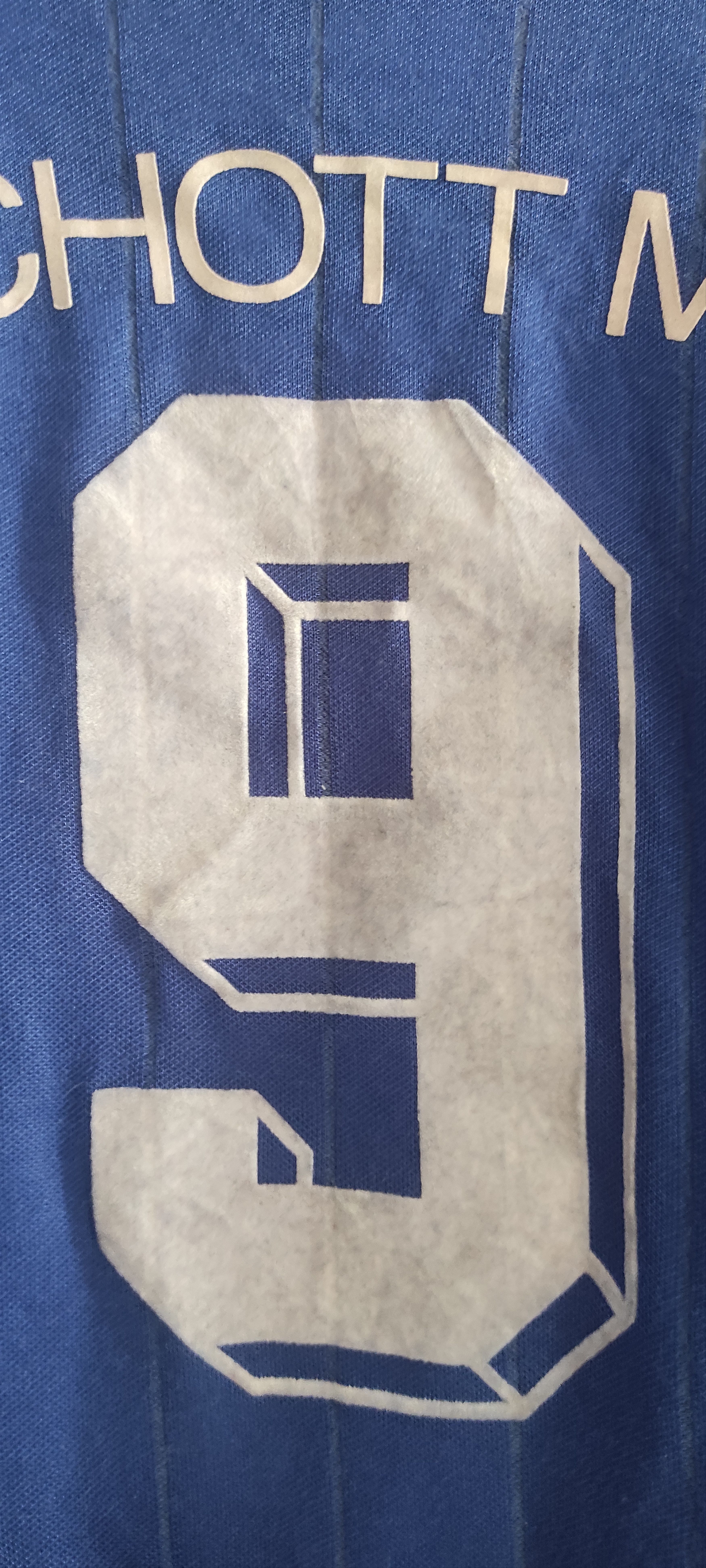 Adidas Adidas 80s Football Jersey TSV Schott Mainzt 9 T Shirt Rare Size US XL / EU 56 / 4 - 8 Thumbnail