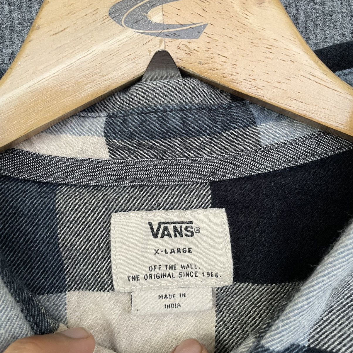 Vans × Vintage Vans Plaid Checkered Button Ups Flannel Shirt Size US XL / EU 56 / 4 - 4 Thumbnail