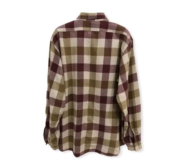 Flannel × Vintage Vintage Cherries Plaid Tartan Flannel Shirt 👕 Size US L / EU 52-54 / 3 - 4 Thumbnail