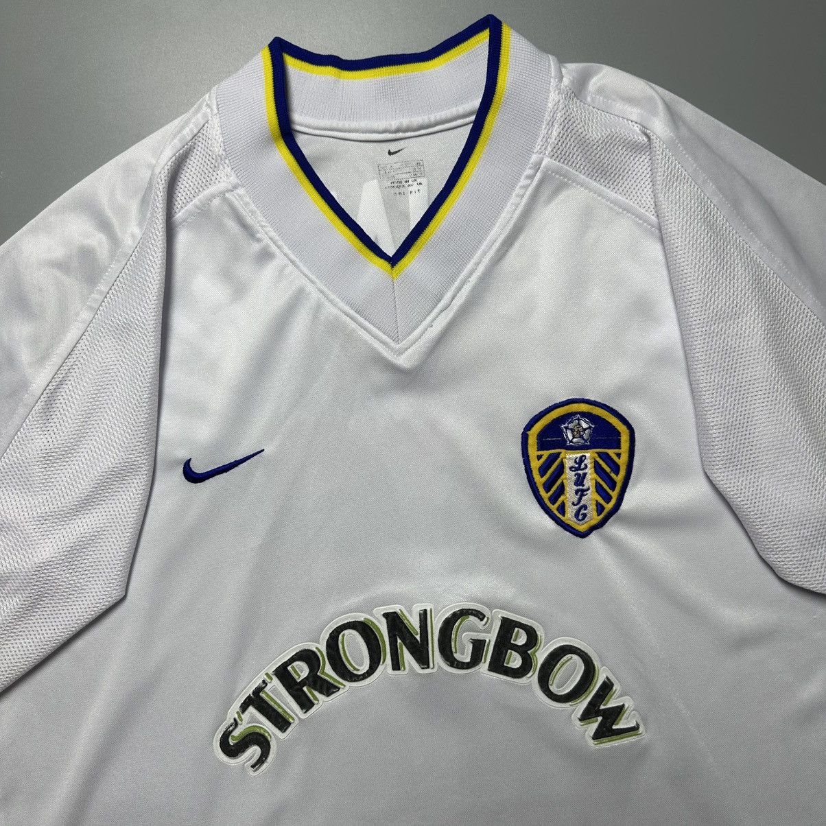Nike LEEDS UNITED NIKE 2001/2002 FOOTBALL JERSEY #29 FERDINAND Size US XL / EU 56 / 4 - 3 Thumbnail