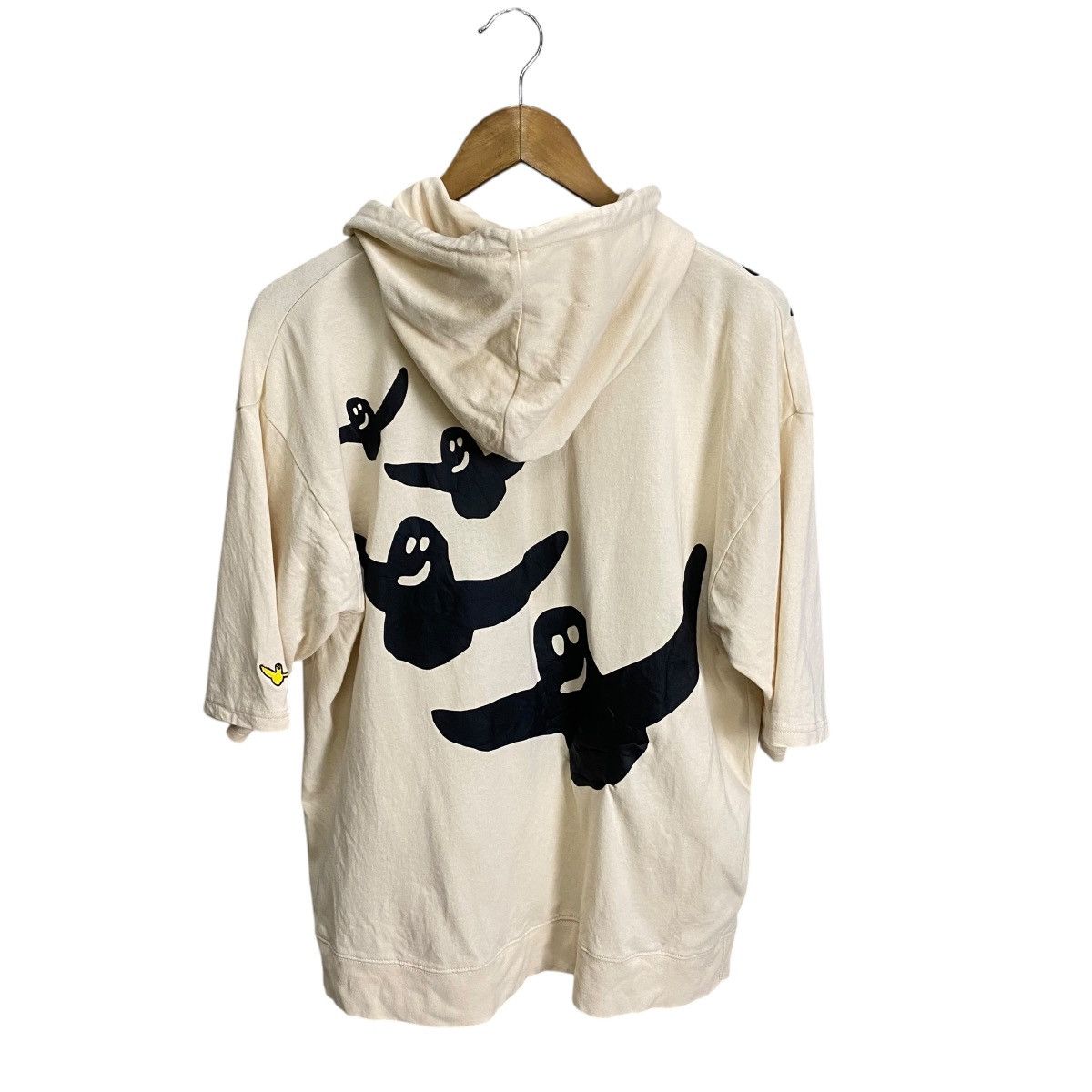 Japanese Brand Mark Gonzales ghost print short sleeve hoodie Size US M / EU 48-50 / 2 - 4 Thumbnail