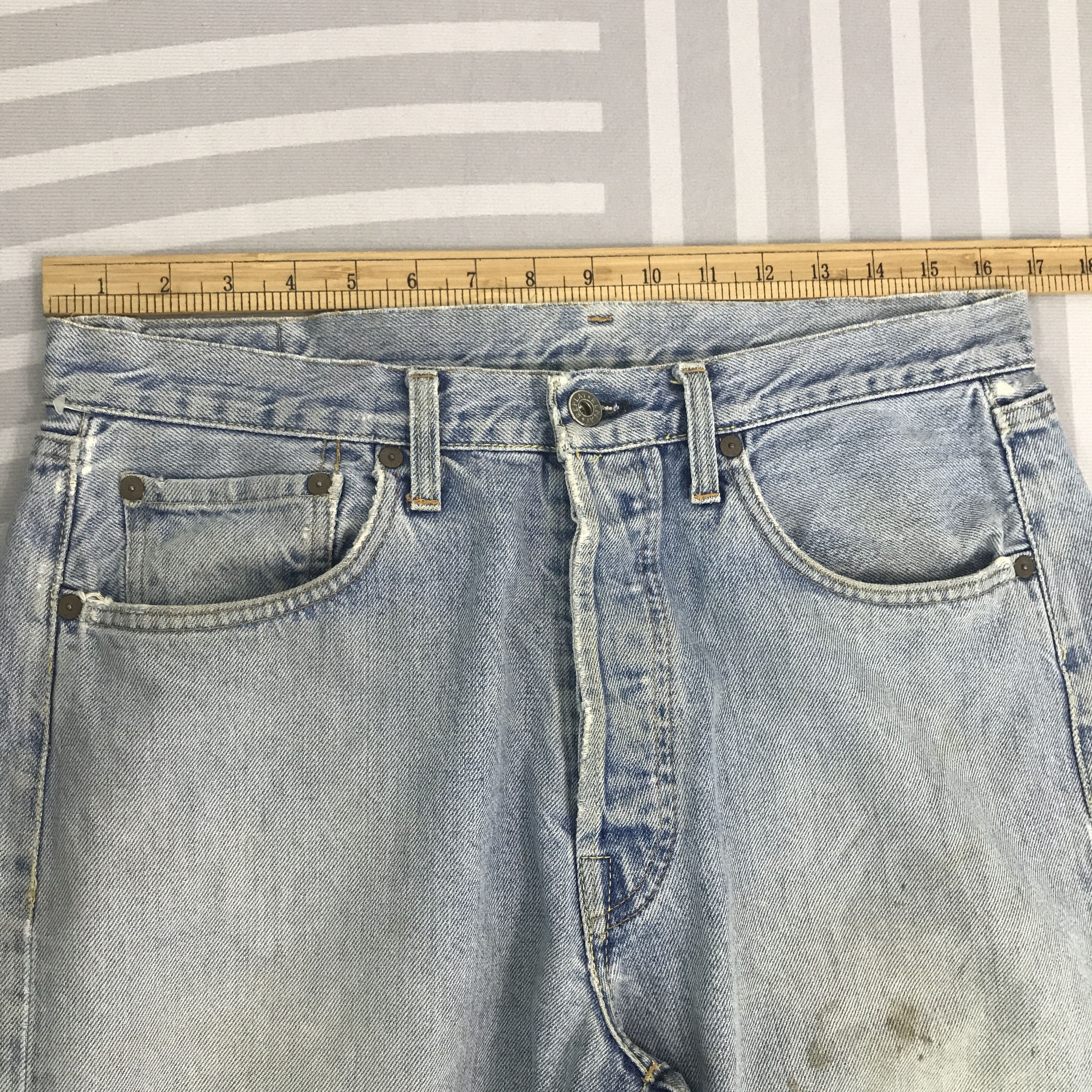 Replay × Vintage Vintage Replay Light wash baggy Denim Size US 32 / EU 48 - 7 Thumbnail