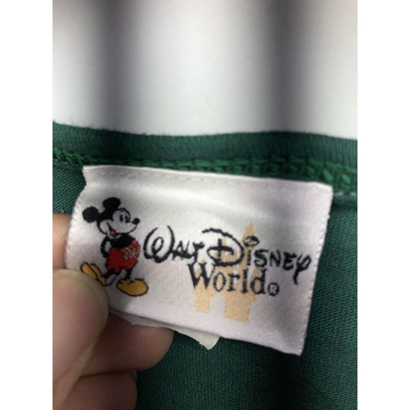 Disney VINTAGE Walt Disney World Sleep Shirt Women OSFA Green Mickey Mouse NOS NWOT Size ONE SIZE - 7 Thumbnail