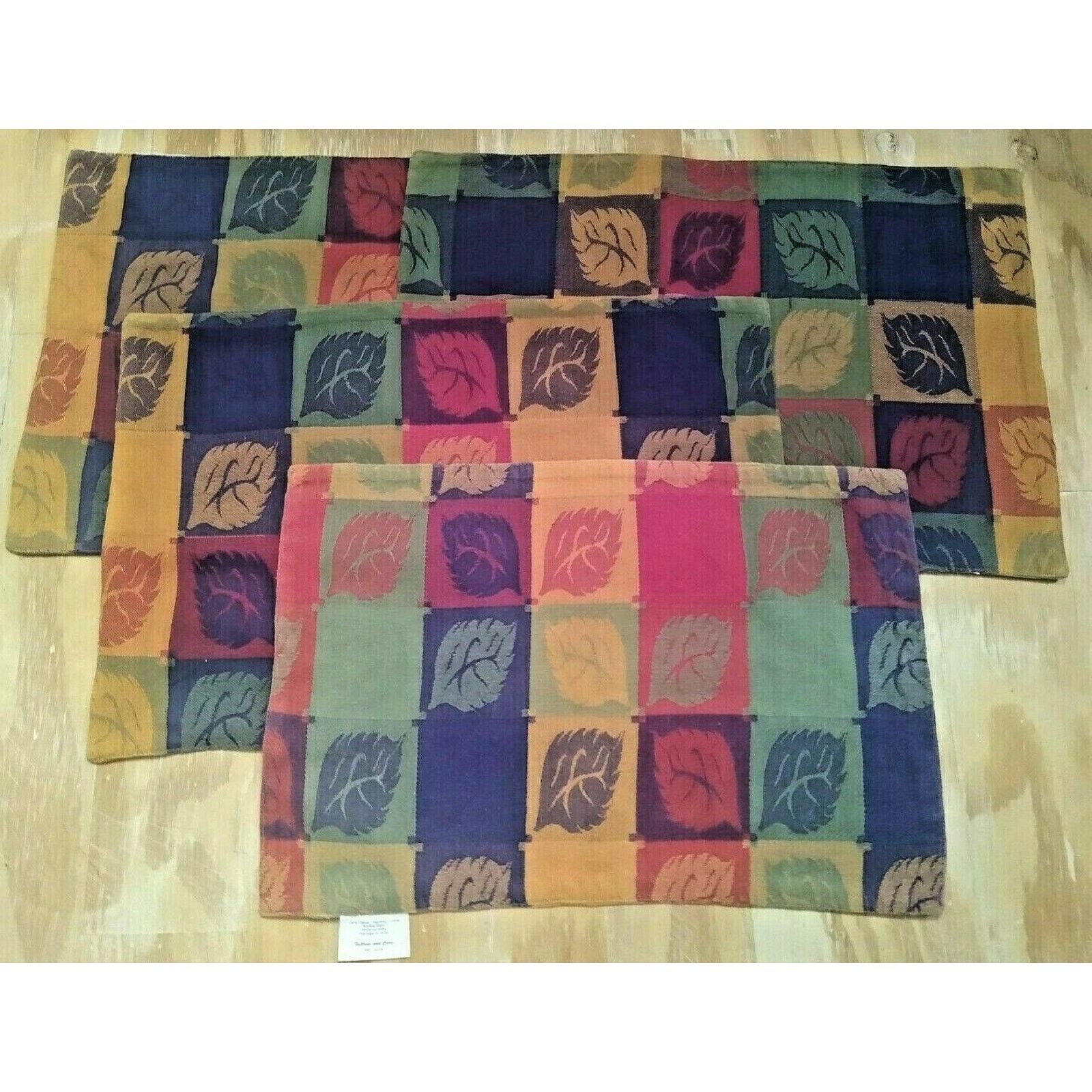 Other Fallani and Cohn Cotton Placemats Fall Leaves RN 14826 4 Pc. Size ONE SIZE - 1 Thumbnail