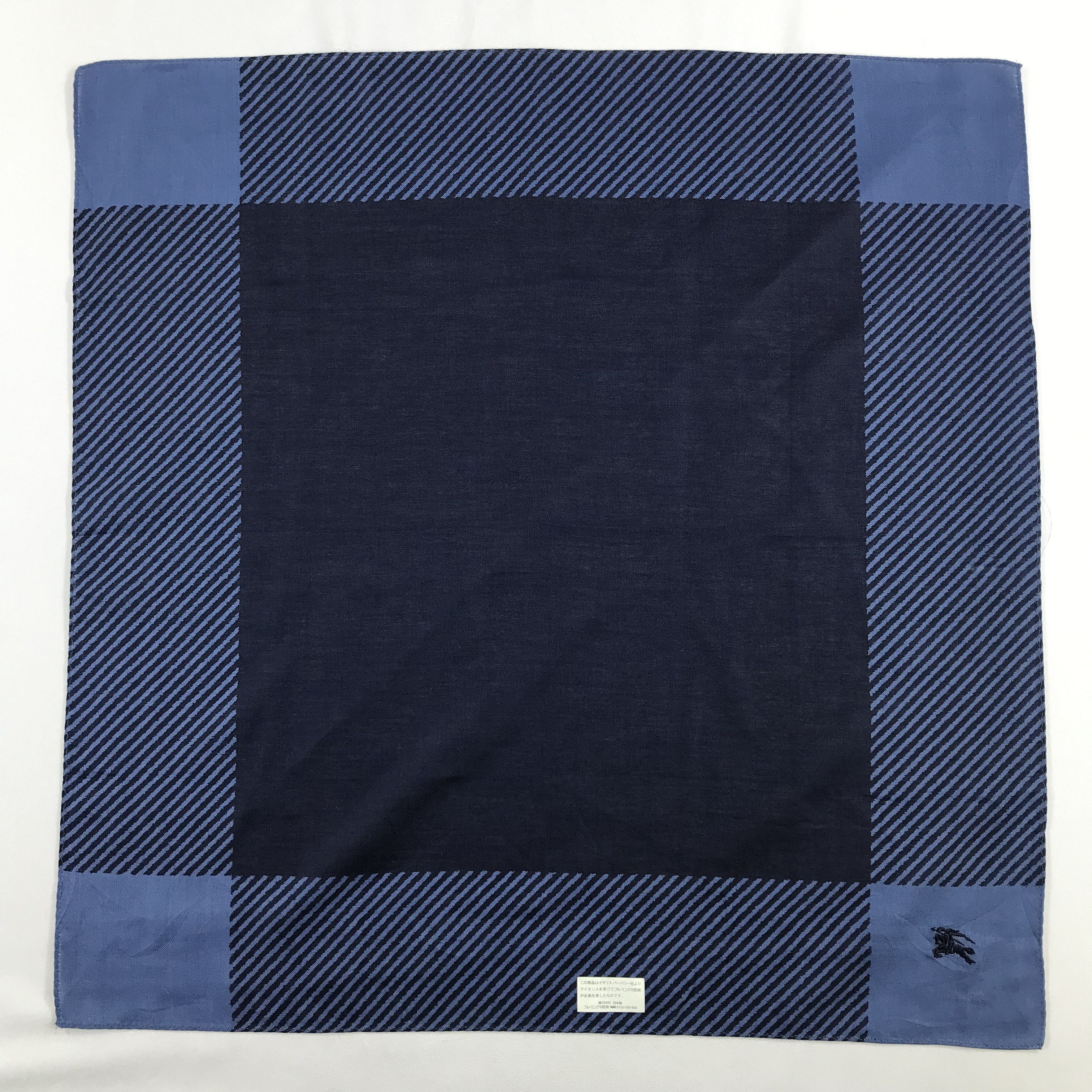 Burberry × Vintage Burberry Bandana / Handkerchief / Neckerchief - S2313 Size ONE SIZE - 1 Thumbnail