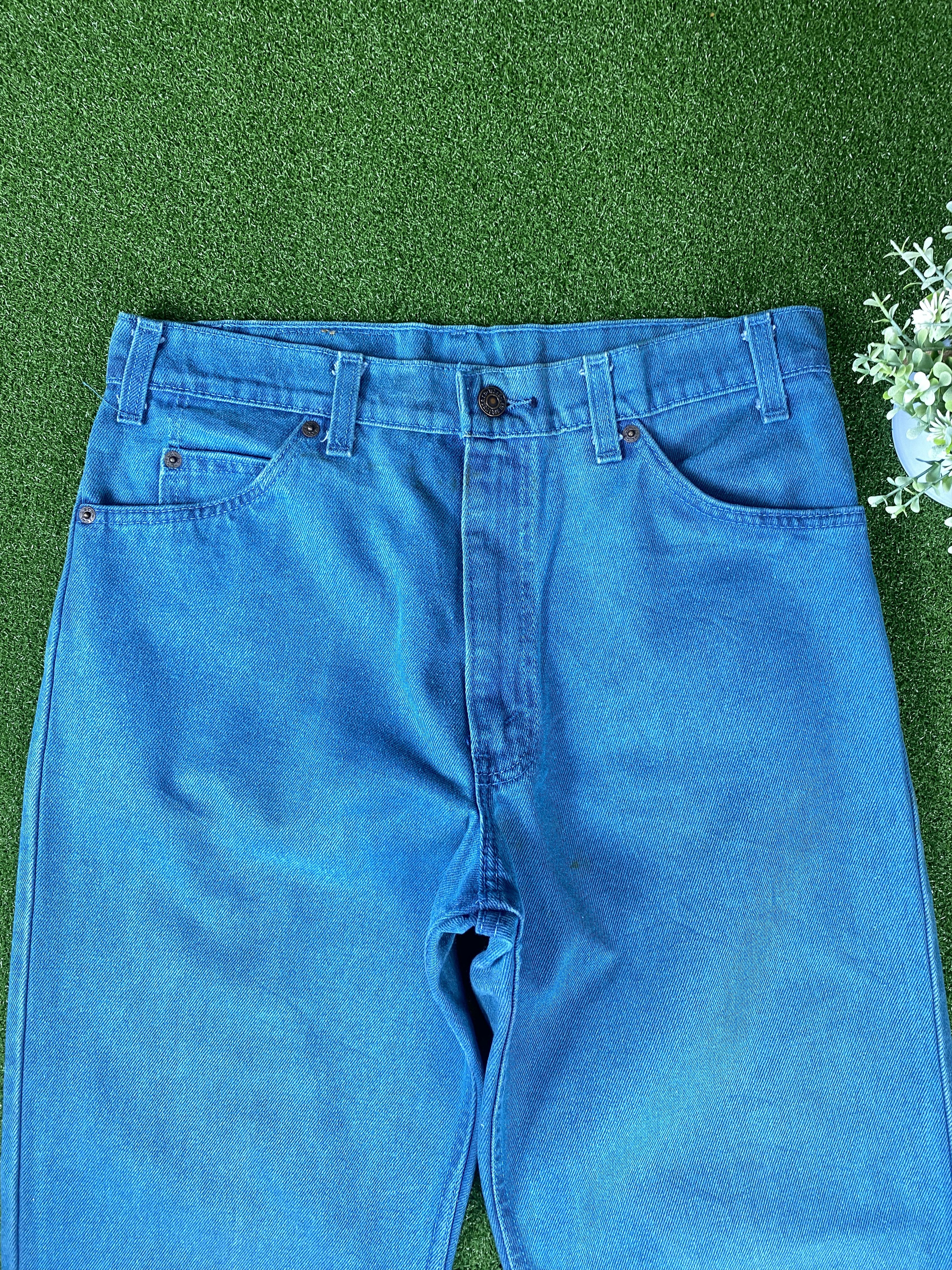 Levi's Vintage Levi's 550 Straight Cut Blue Jeans CP0064 Size US 32 / EU 48 - 2 Thumbnail