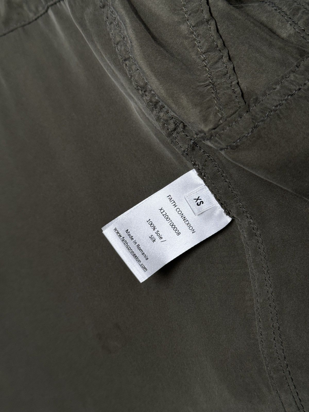 Faith Connexion Silk Miu Military Parka Size US XS / EU 42 / 0 - 11 Thumbnail