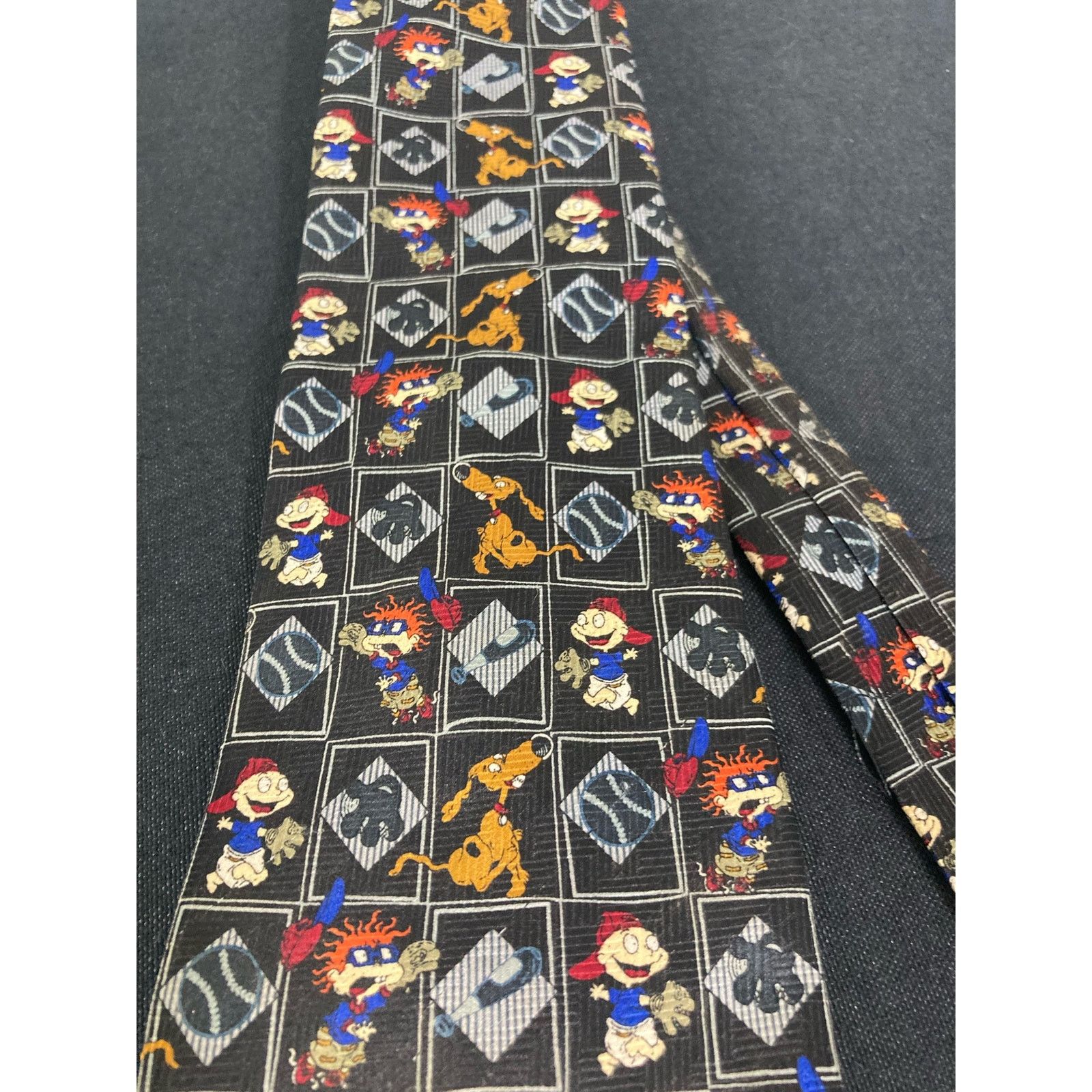 Nickelodeon VTG 90s Nickelodeon Rugrats Tie Necktie Tommy Size ONE SIZE - 7 Thumbnail
