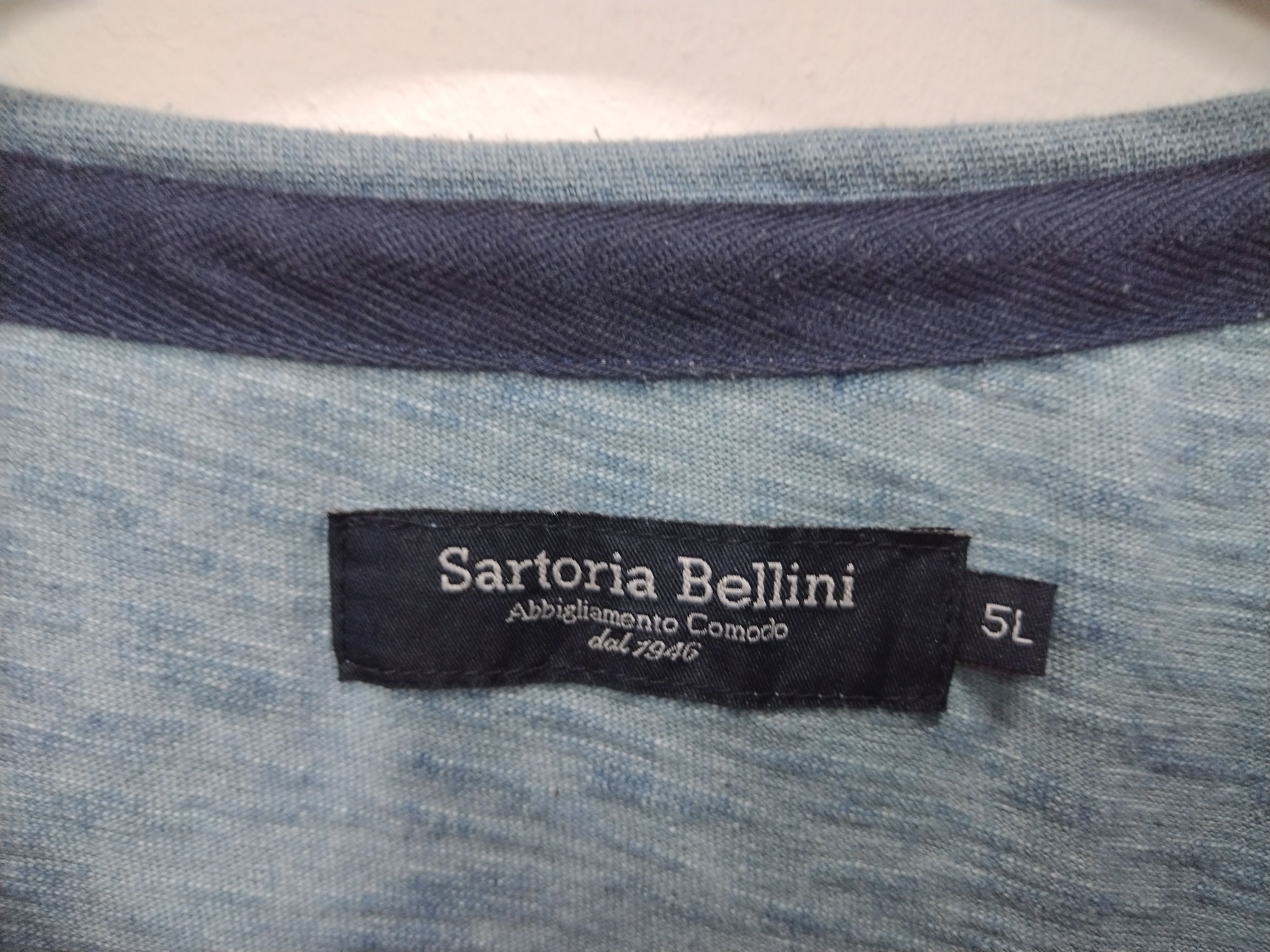 Vintage Oversize Iconic Sartoria Bellini Classic radiant t shirt Size XXL / US 16-18 / IT 52-54 - 6 Thumbnail