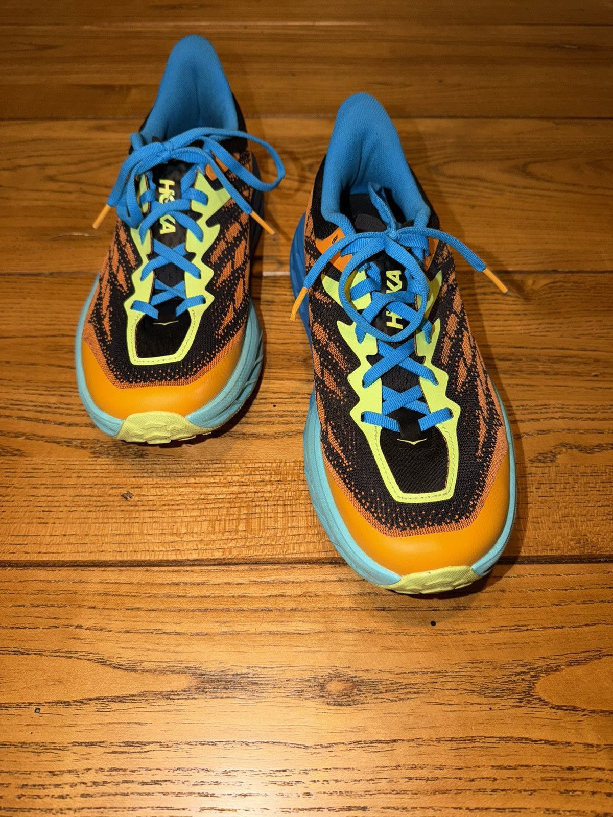 Hoka HOKA Men’s Speedgoat 5 Trail Run Shoes Size 9 Solar Flare Size US 9 / EU 42 - 3 Thumbnail
