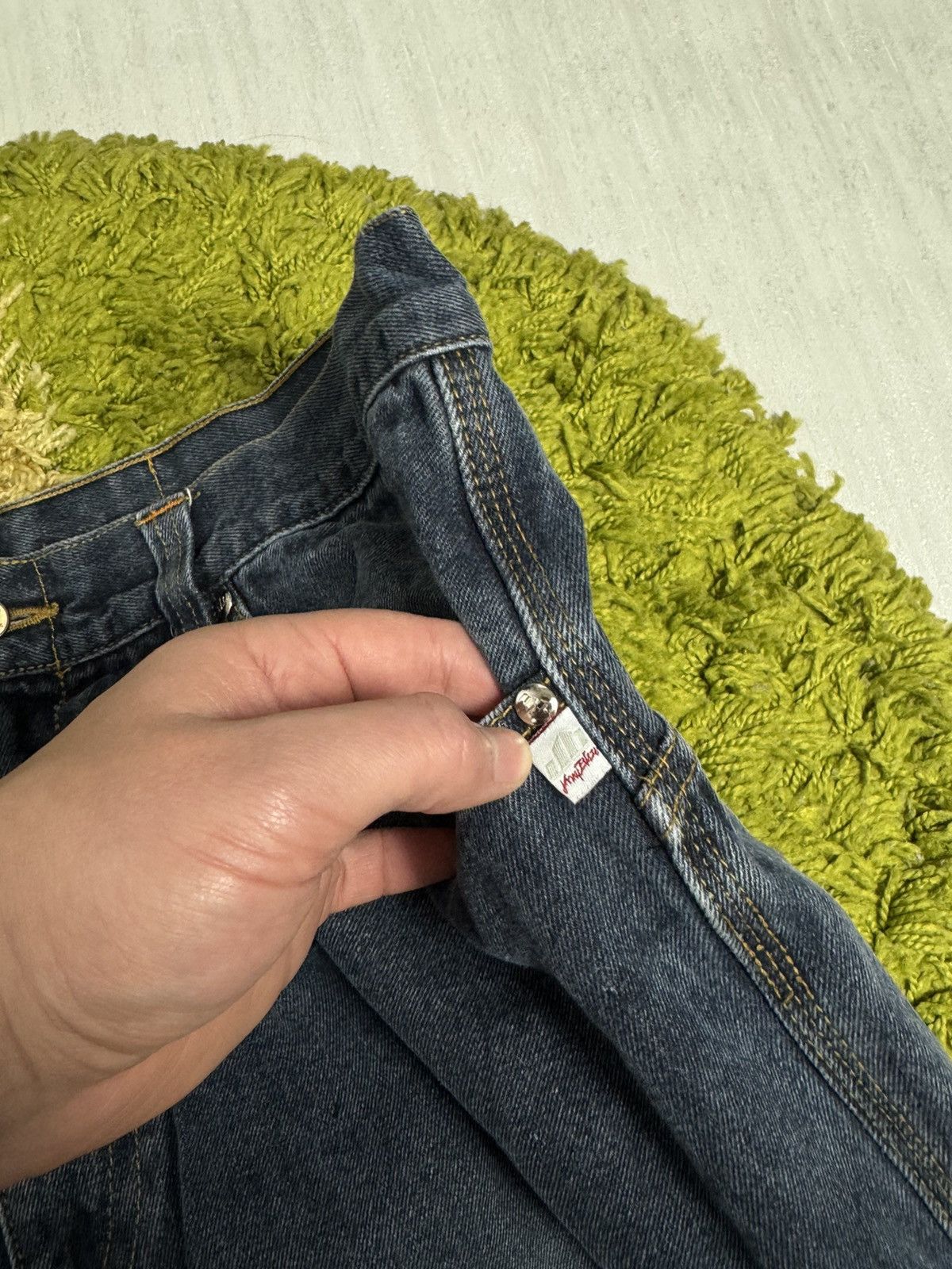 JNCO × Japanese Brand × Wu-Tang Clan Vintage baggy johny blaze jeans very rare skate jeans Size US 40 / EU 56 - 7 Thumbnail