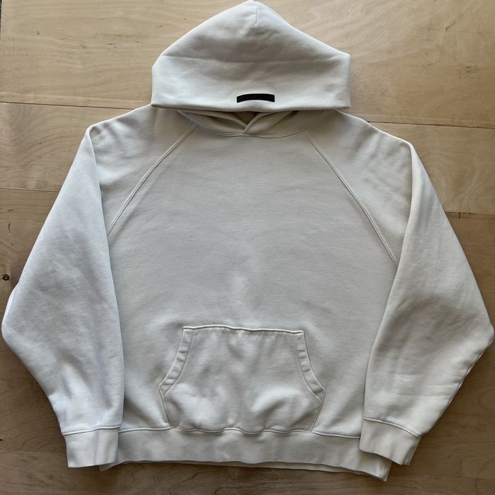 Fear of God Fear of God Essentials Hoodie Large Cream Jerry Lorenzo ...