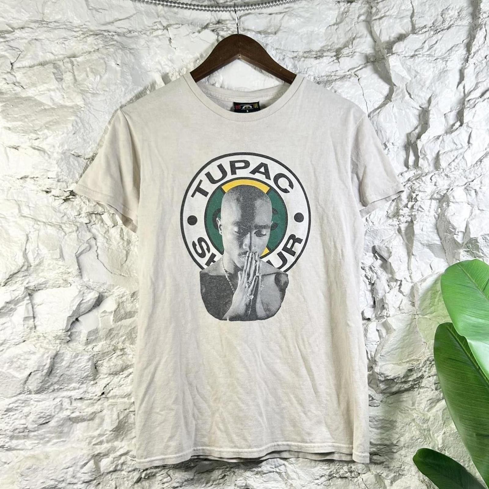 Other Vtg Tupac Shakur Cross Colours Rap Tee Size Medium Size US M / EU 48-50 / 2 - 2 Thumbnail