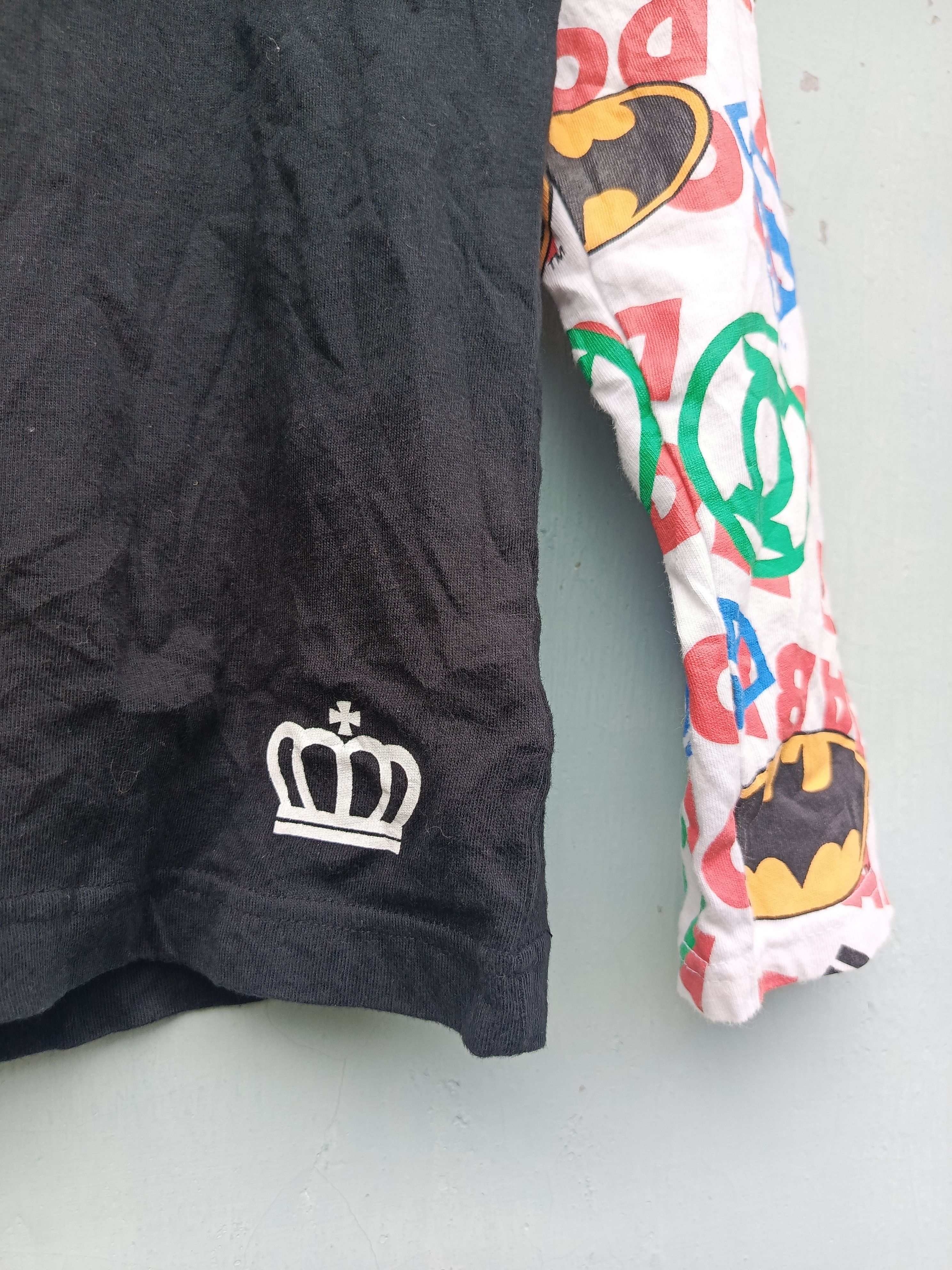 DC Comics Batman baby doll earth's heroes long sleeve tshirt Size US M / EU 48-50 / 2 - 4 Thumbnail