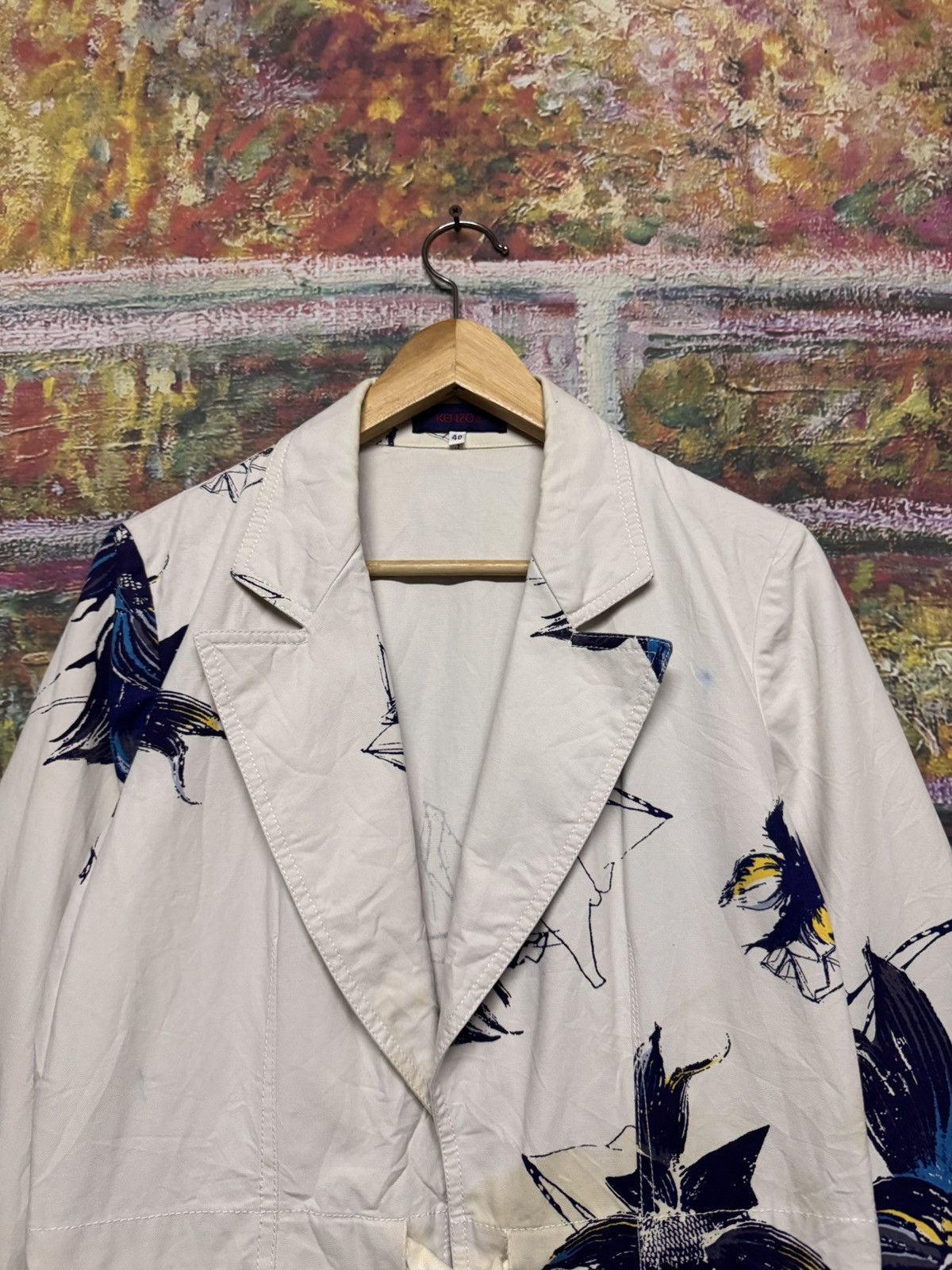 Kenzo Vintage Kenzo Floral jacket Size US S / EU 44-46 / 1 - 6 Thumbnail