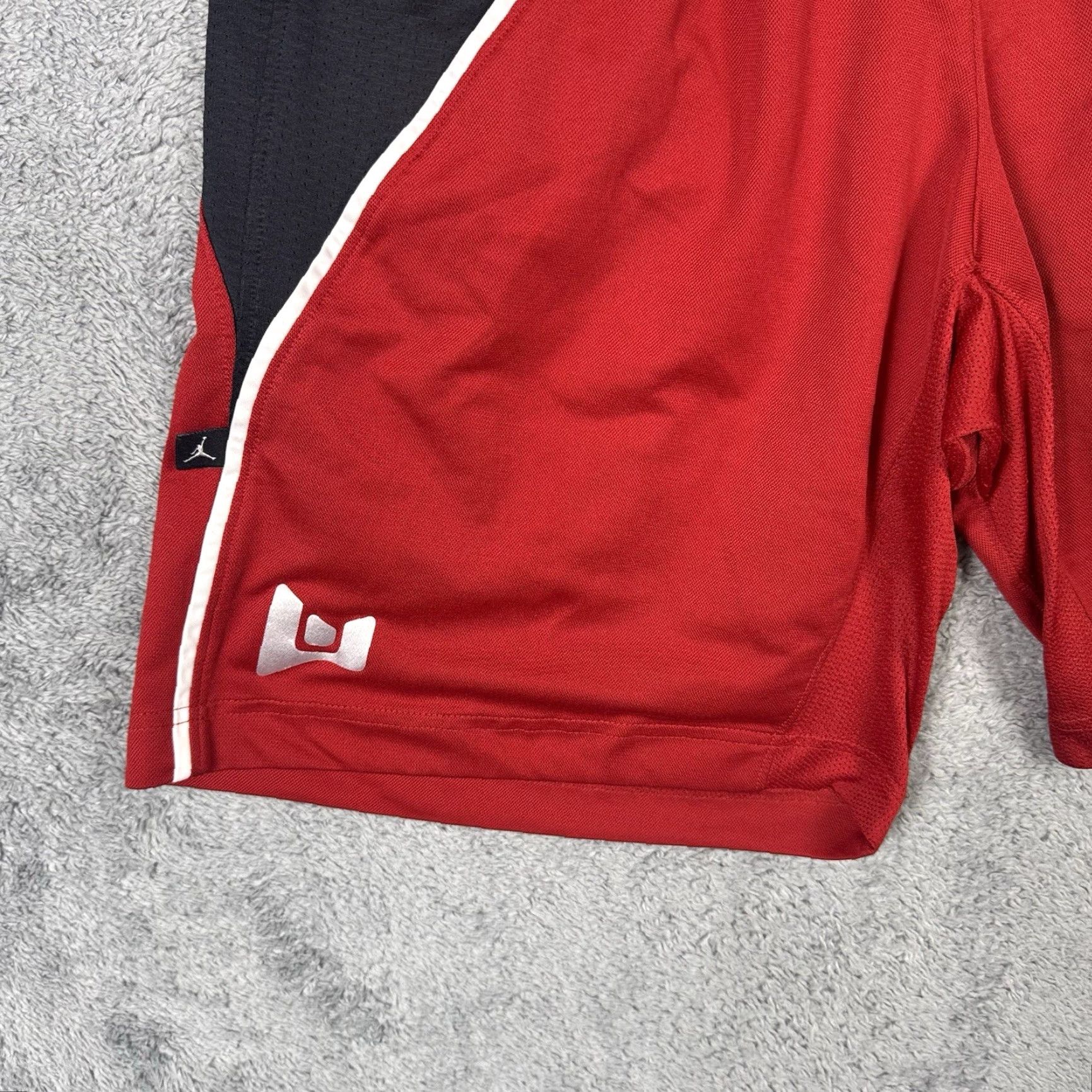 Nike Nike Jordan Shorts Mens L Flight Jumpman Streetwear Red Basketball Athletic Shorts Size US 33 - 2 Thumbnail