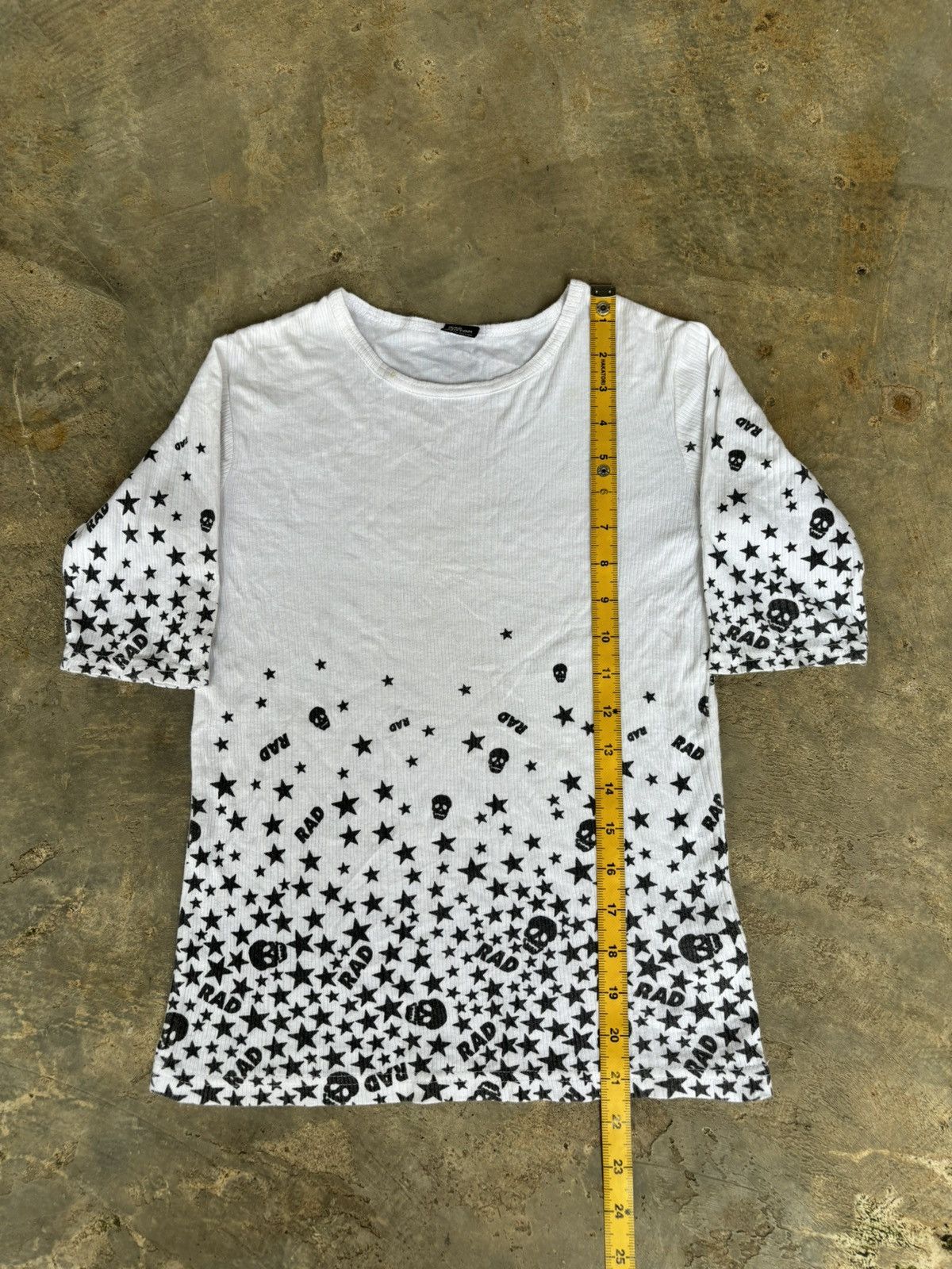 Hysteric Glamour × If Six Was Nine × Japanese Brand Y2k Skull Rad Custom Ifsixwasnine style Tshirt Size M / US 6-8 / IT 42-44 - 14 Thumbnail