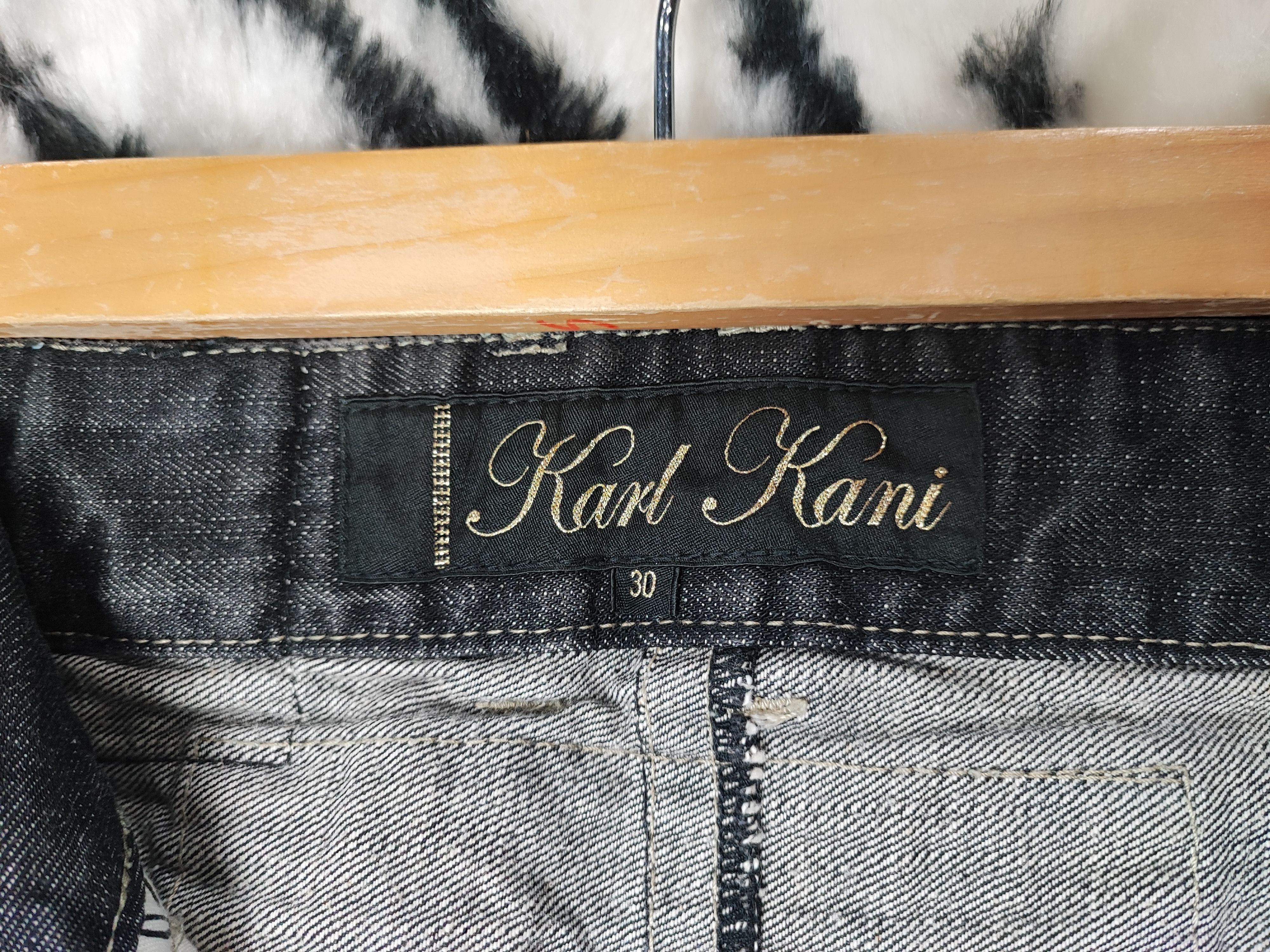 Karl Kani Vintage 90’s Style Karl Kani Baggy Distress Jean Size US 30 / EU 46 - 11 Thumbnail