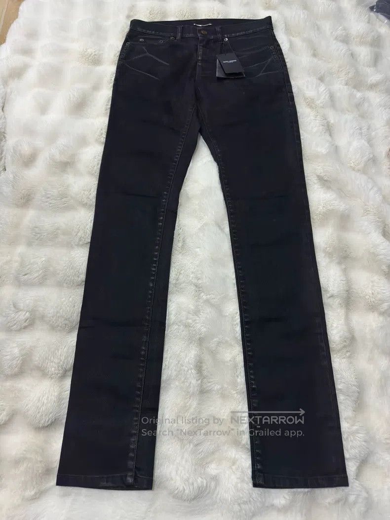 Saint Laurent Paris Saint Laurent Paris Glue Splatter Men's Jeans Size US 29 - 1 Thumbnail