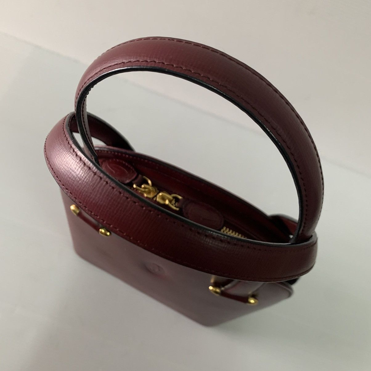 Cartier Cartier Paris Leather Top Handle Pre-Owned Bag Size ONE SIZE - 8 Thumbnail