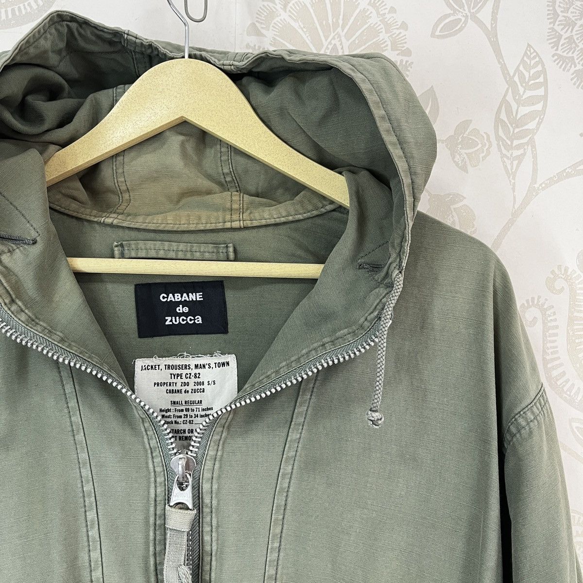 CABANE de ZUCCa × Vintage × Zucca Cabane De Zucca Vintage Issey Miyake Jacket With Hooded Size US L / EU 52-54 / 3 - 6 Thumbnail