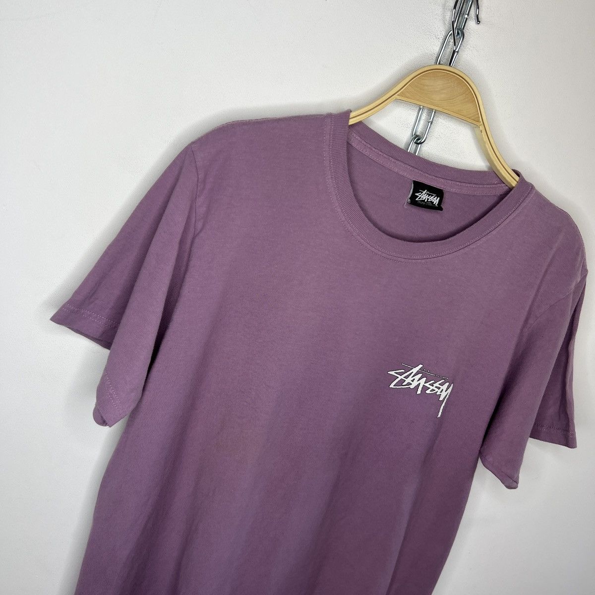 Stussy Vintage Stussy International Tshirt Tee Big Logo Purple Size US M / EU 48-50 / 2 - 4 Thumbnail