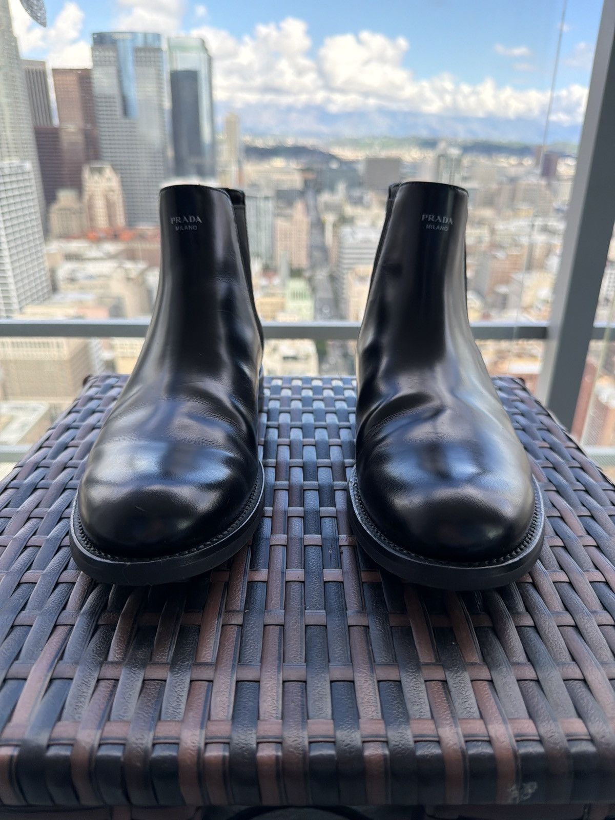 Prada Formale Spazzolato Chelsea boot Size US 8 / EU 41 - 1 Thumbnail
