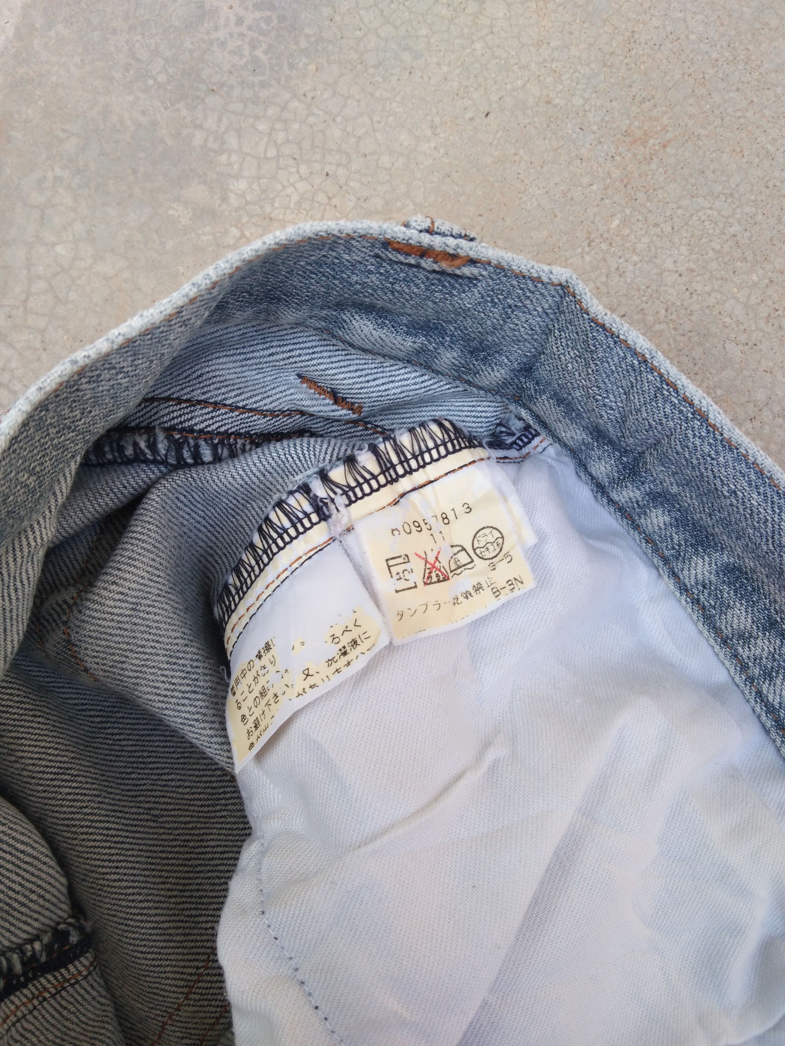 Japanese Brand Vintage Flared Jeans 29x30 Size US 29 - 6 Thumbnail