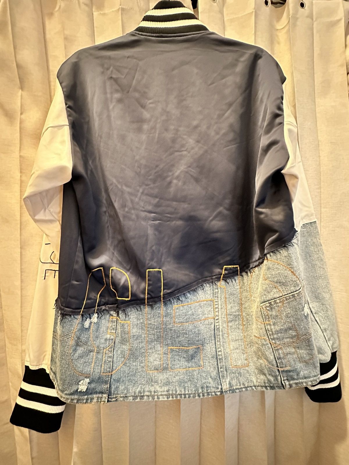 Greg Lauren Greg Lauren 50/50 Varsity Jacket Size US M / EU 48-50 / 2 - 2 Thumbnail