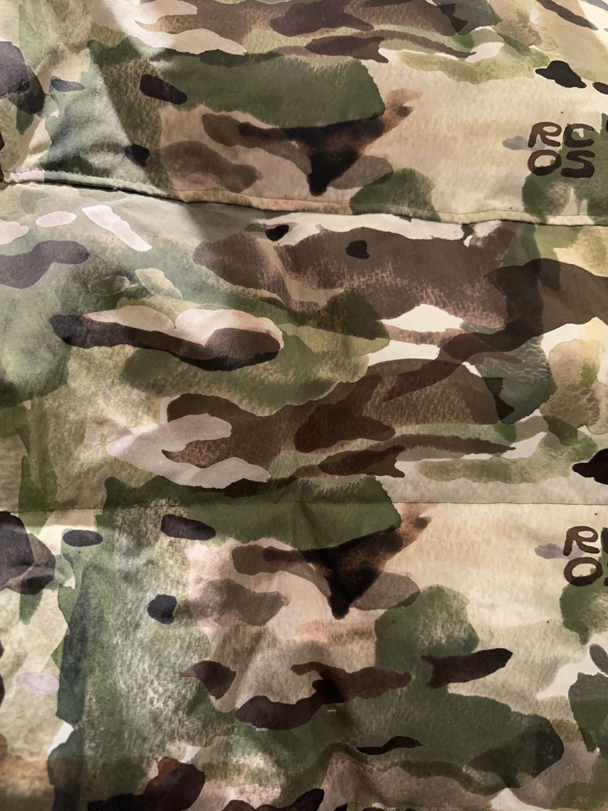 Reese Cooper Reese Cooper Outdoor Supply Watercolor Camo Puffer Jacket Size US XL / EU 56 / 4 - 5 Thumbnail